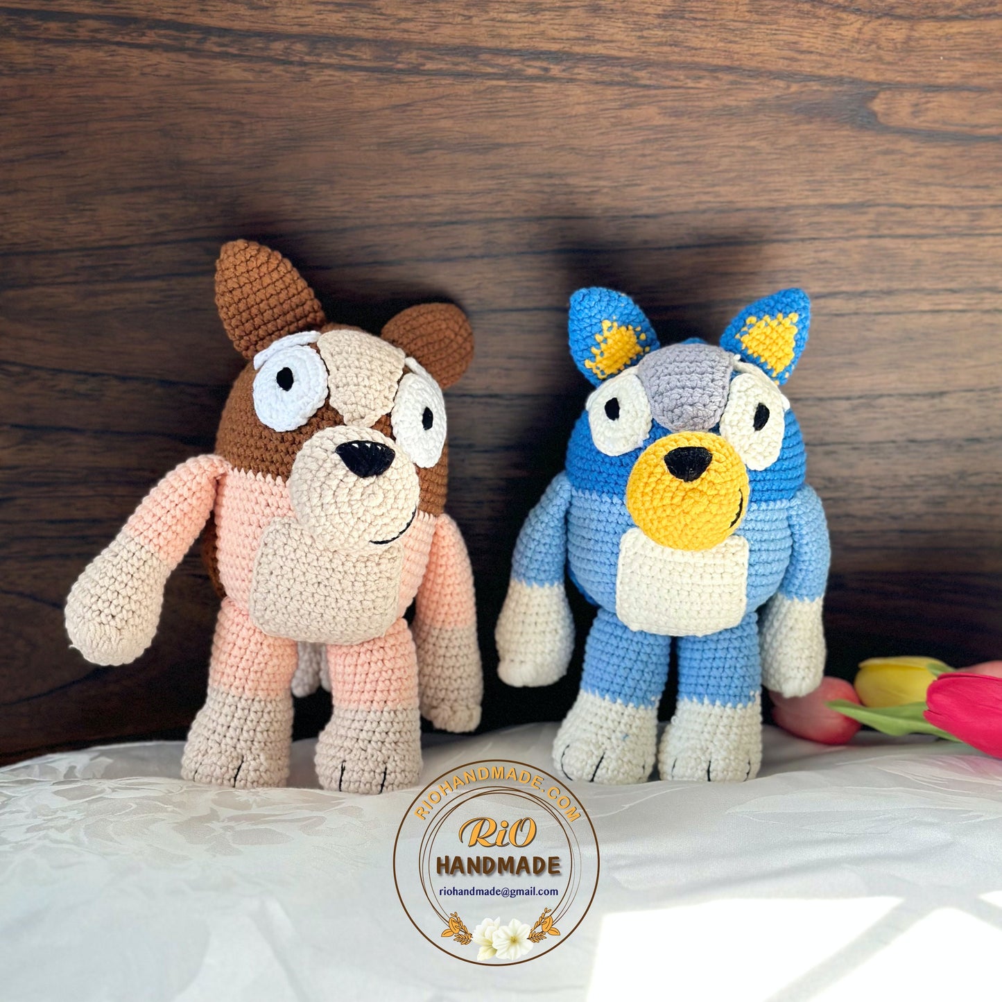 Ready To Ship, Handmade Animal Crochet, Amigurumi Dog, Cute Puppy, Toy for baby, toddler, kid, adult hobby