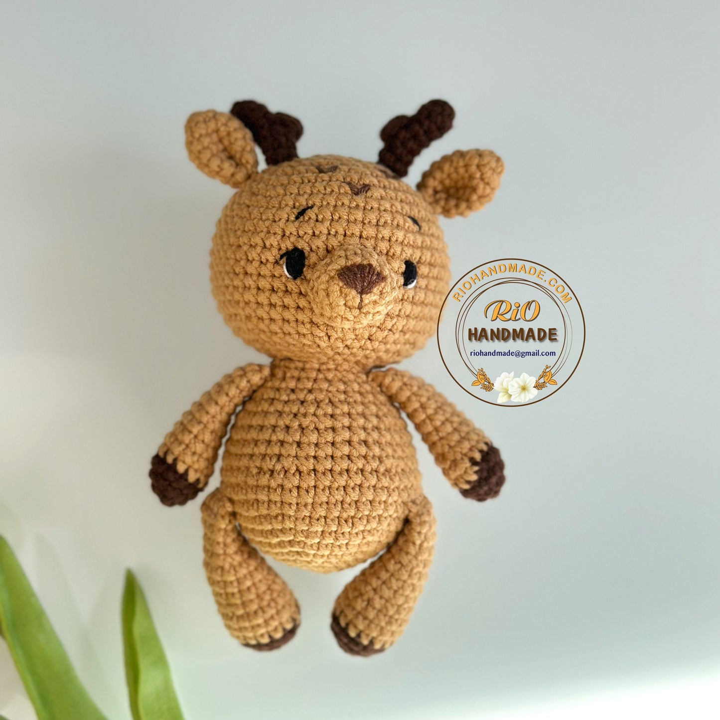 Ready To Ship, Crochet Forest Animals, Cute Bear Plushie Crochet, Amigurumi Bunny, Crochet Deer, Cute Toy For Baby, Woodland Baby Toy