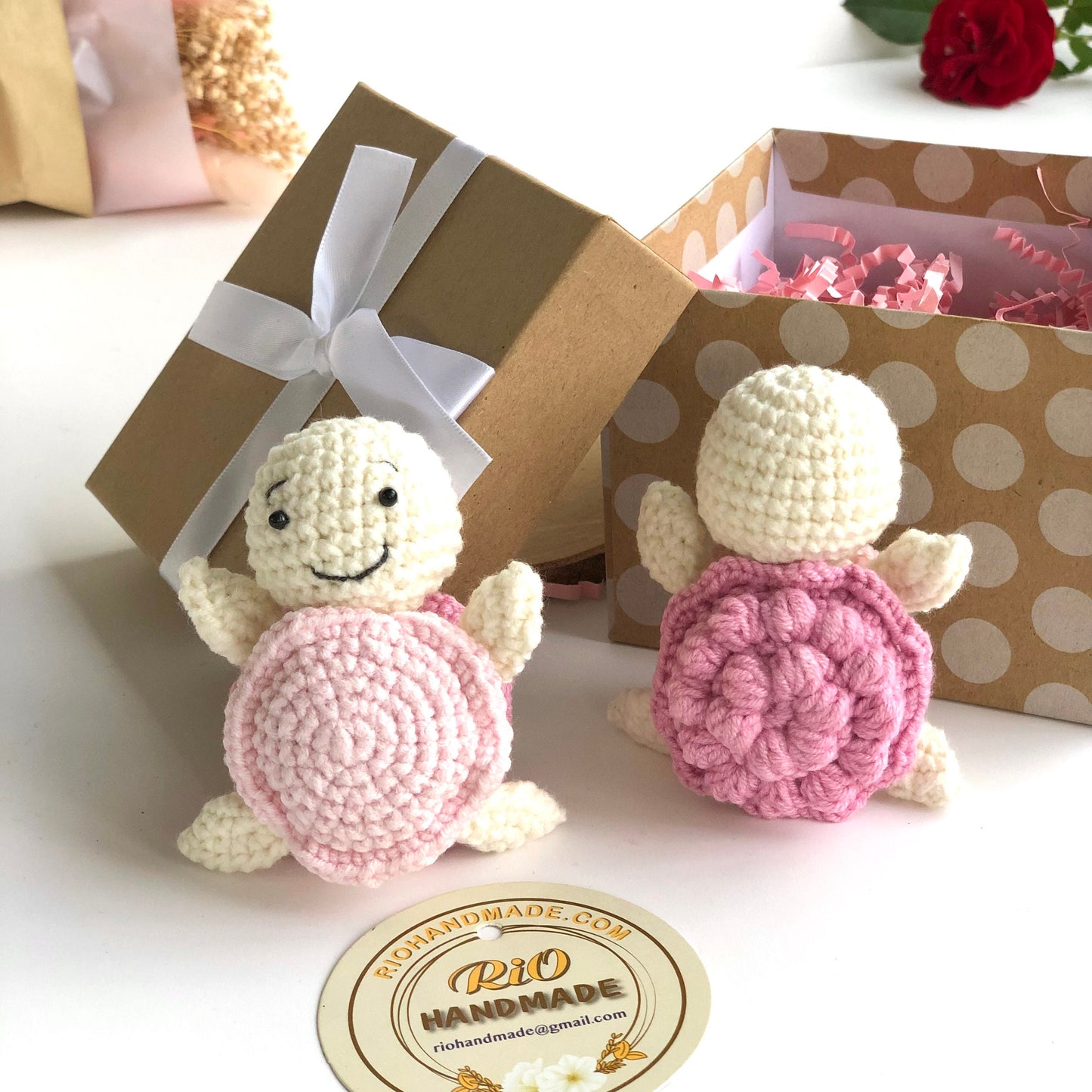 Handmade fun turtle crochet car charm, amigurumi, plushie toy, hanging, keychain
