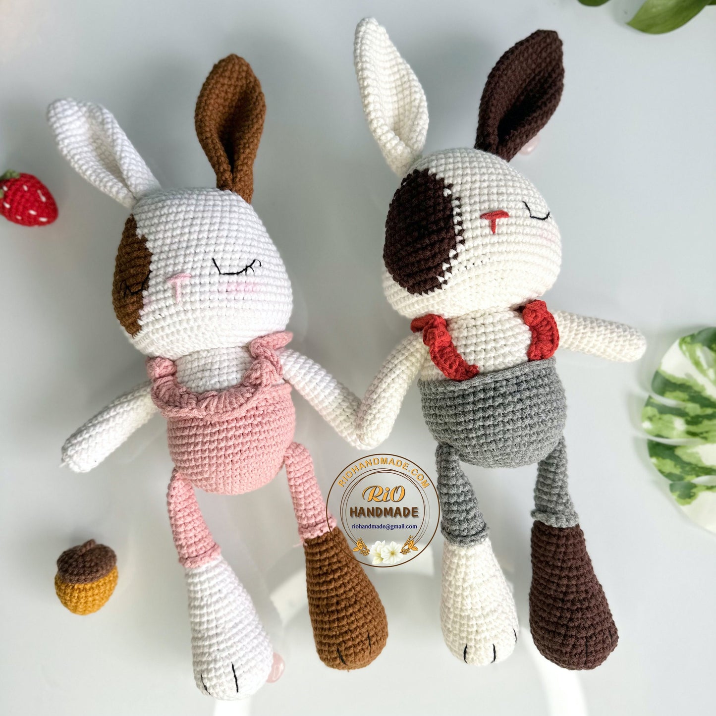 Handmade bunny crochet, amigurumi bunny , cute stuffed, soft toy for baby, toddler, kid, adult hobby