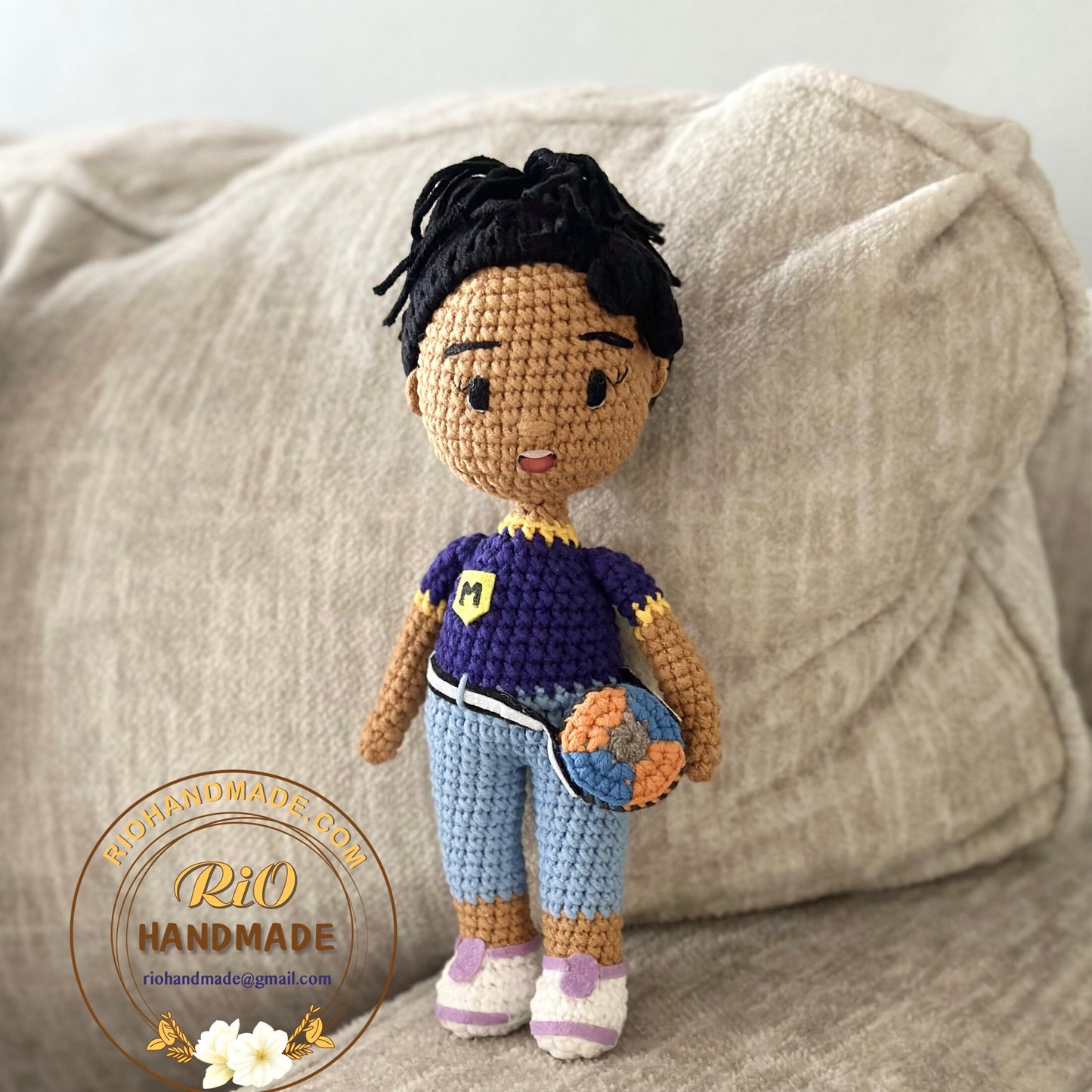 Crochet Doll, Cute Gift For Kid