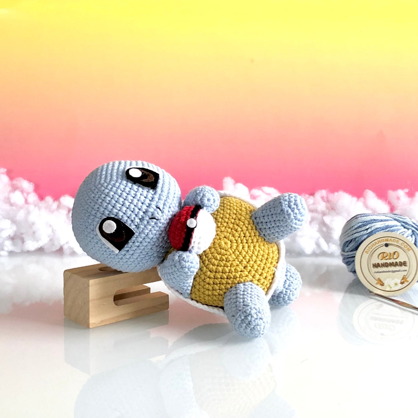 Handmade Turtle with ball inspired, Crochet Turtle, Amigurumi Toy, cute, toddler, kid, adult hobby