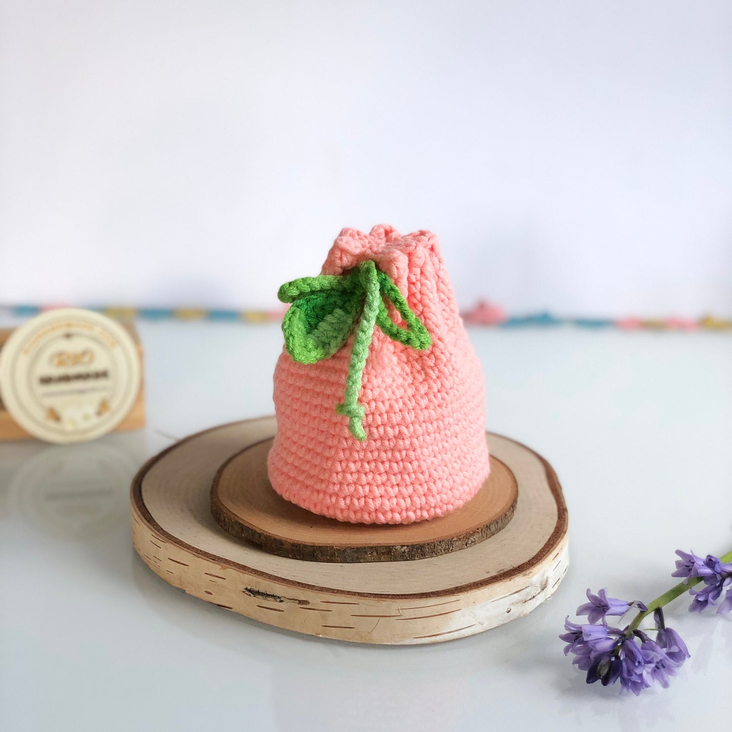 Rio Handmade Fruit Pouch, Crochet Fruit Pouch, Fruit Purse, Cute Small Coin Bag, Daily Pouch