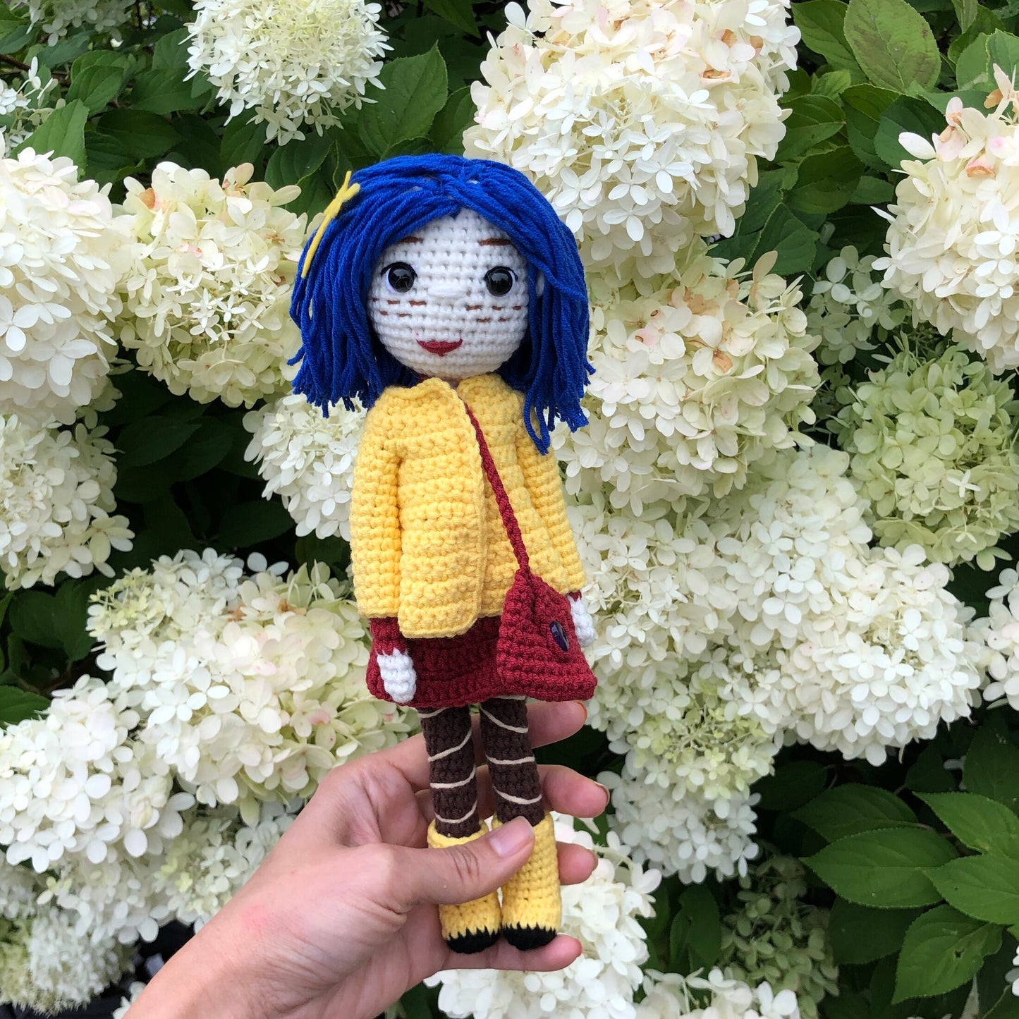 1pc Handmade yarn cotton doll crochet, amigurumi doll, cute, soft toy for baby, toddler, kid, adult hobby
