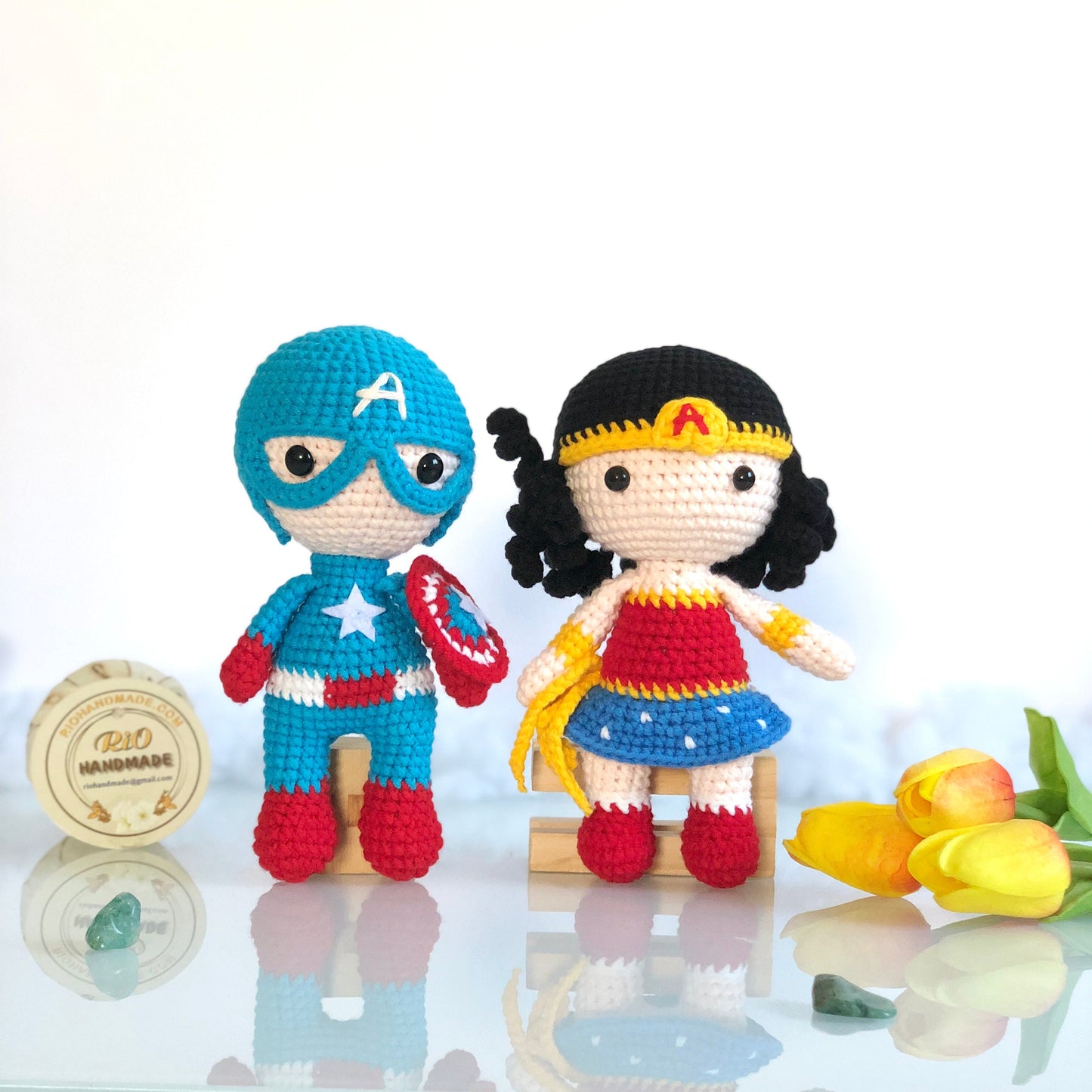 Handmade crocheted doll, Crochet mini doll, Handmade plush doll, Mini custom doll, Cute gift, Adult hobby