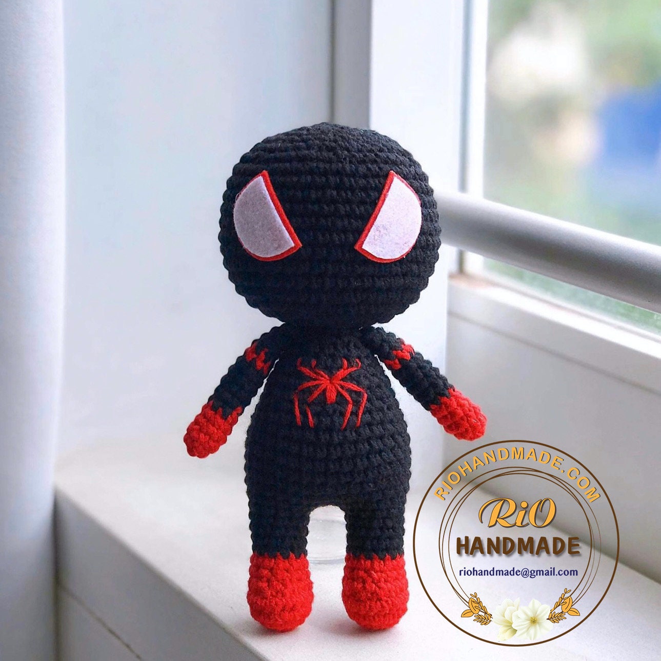 Handmade crocheted doll, Crochet mini doll, Handmade plush doll, Mini custom doll, Cute gift