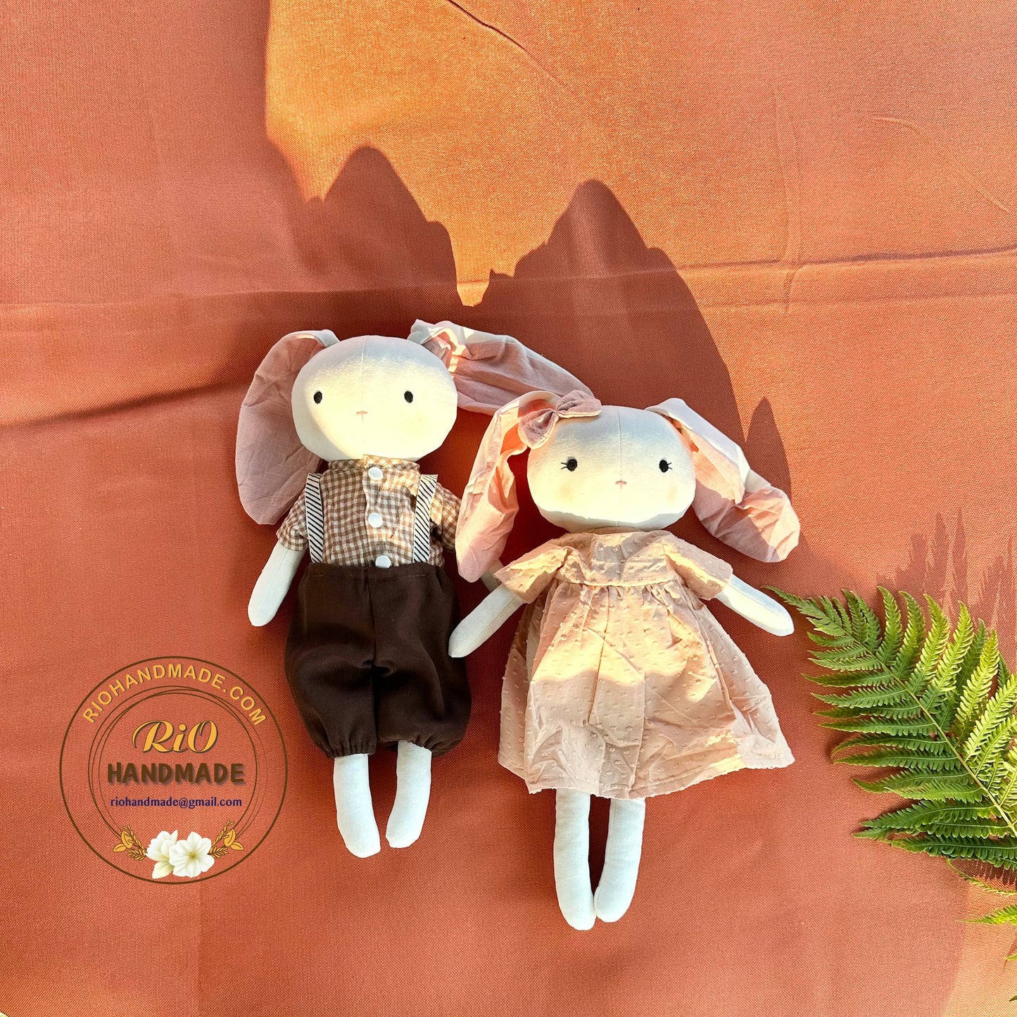 Ready To Ship, Rio Handmade Linen Bunny, Cute Present, Nursery Decor Stuffed, Linen Toy, Soft Toy For Baby, Toddler, Kid, Adult Hobby
