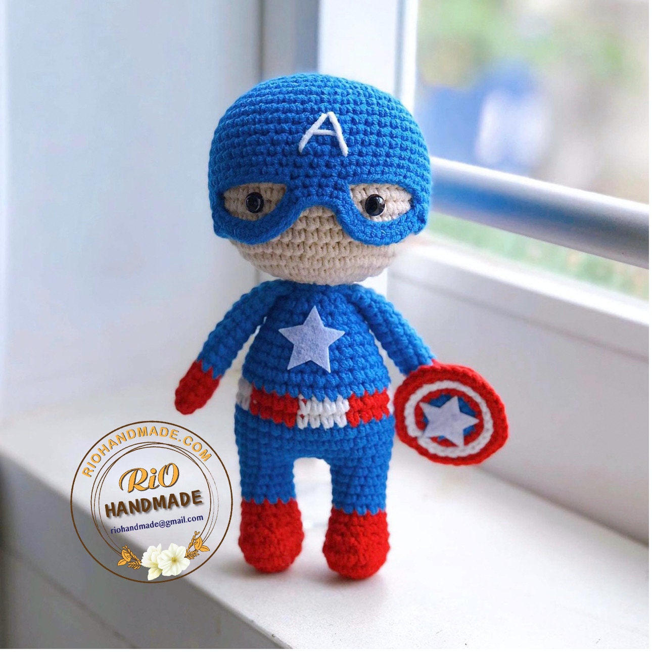 Handmade crocheted doll, Crochet mini doll, Handmade plush doll, Mini custom doll, Cute gift, Adult hobby