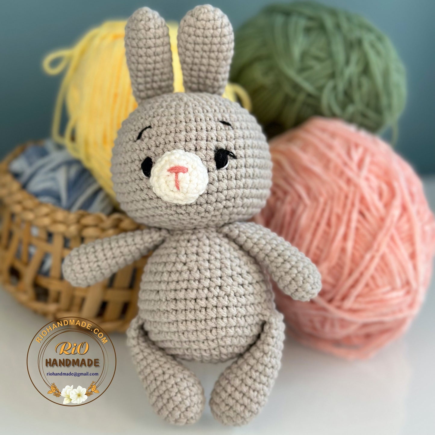 Ready To Ship, Crochet Forest Animals, Cute Bear Plushie Crochet, Amigurumi Bunny, Crochet Deer, Cute Toy For Baby, Woodland Baby Toy