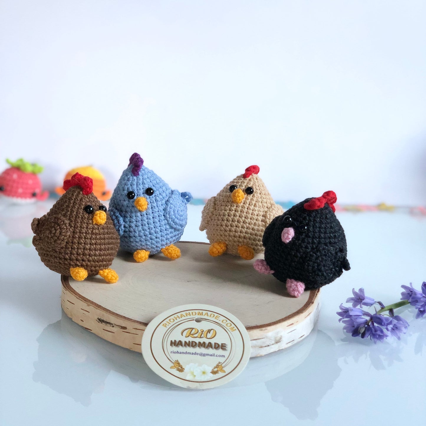 Handmade yarn cotton Chicken crochet, amigurumi Chicken, Chicken stuffed, Chicken Inspired Plush, kid toy, adult hobby,