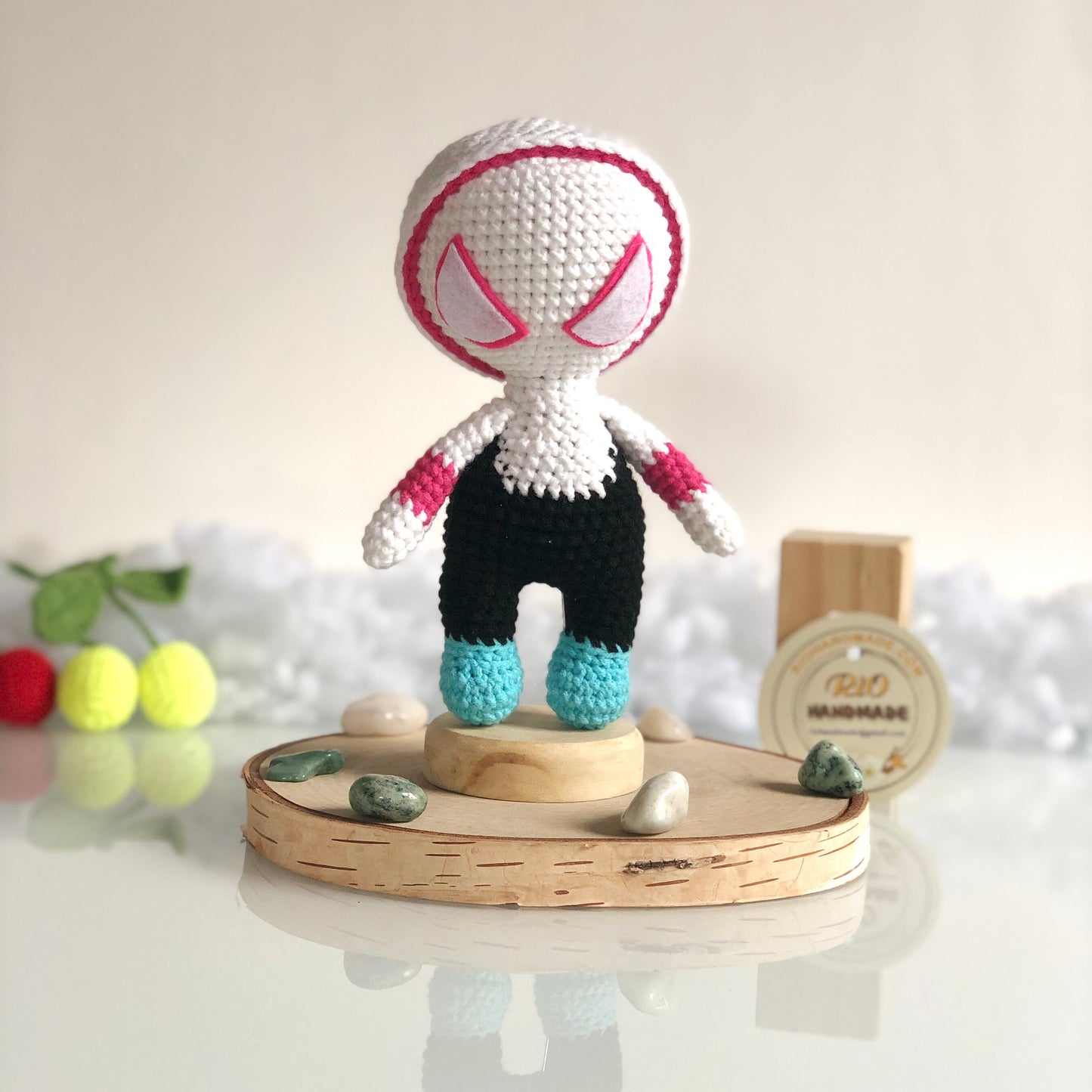 Handmade crocheted doll, Crochet mini doll, Handmade plush doll, Mini custom doll, Cute gift