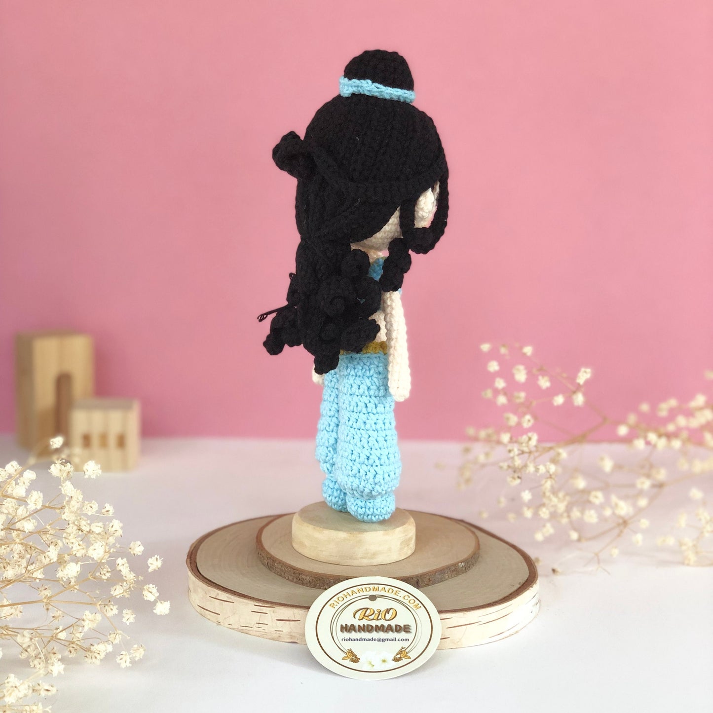 Handmade Crochet Doll , Custom Doll, Amigurumi Doll, Soft Toy For Baby, Toddler, Kid, Adult Hobby