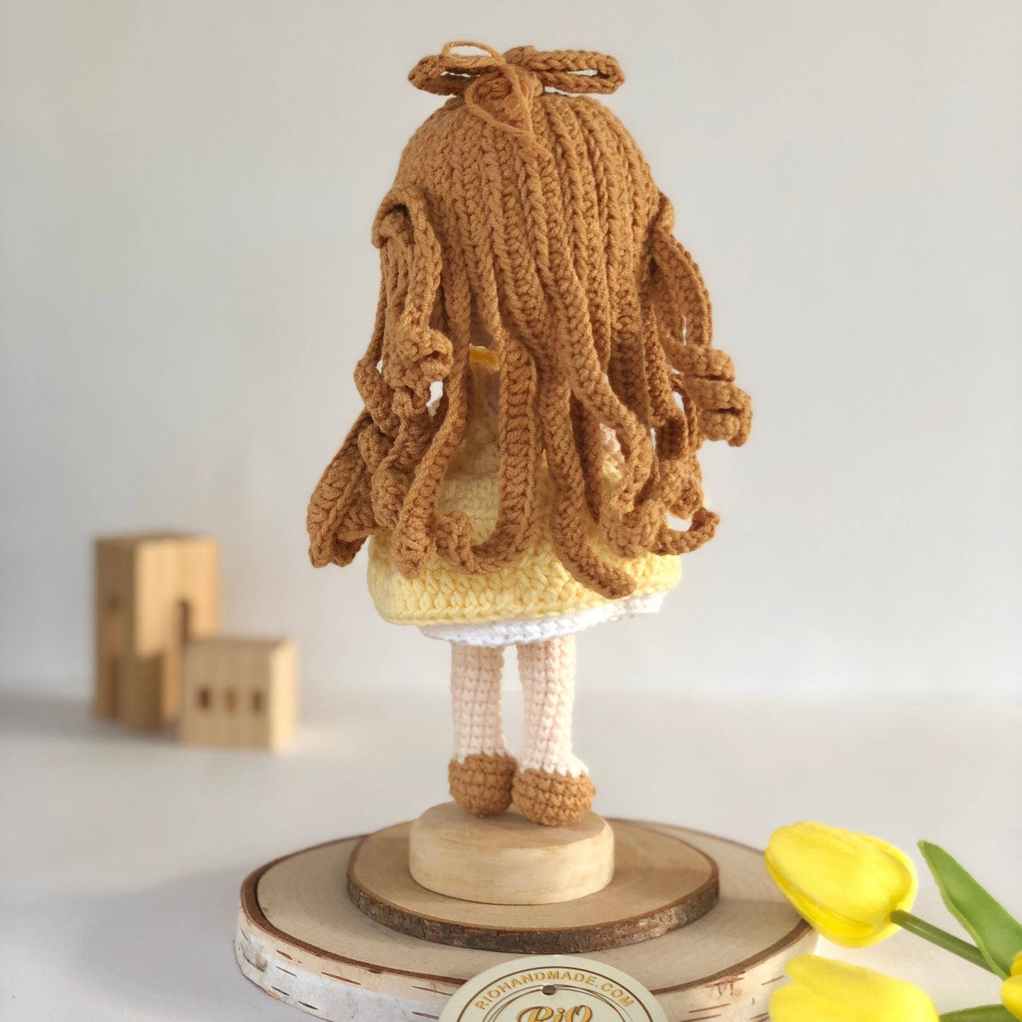 Handmade Princess Inspired Doll Crochet, Cute Princess, Amigurumi Princess Doll, Soft Toy For Baby, Kid, Adult Hobby