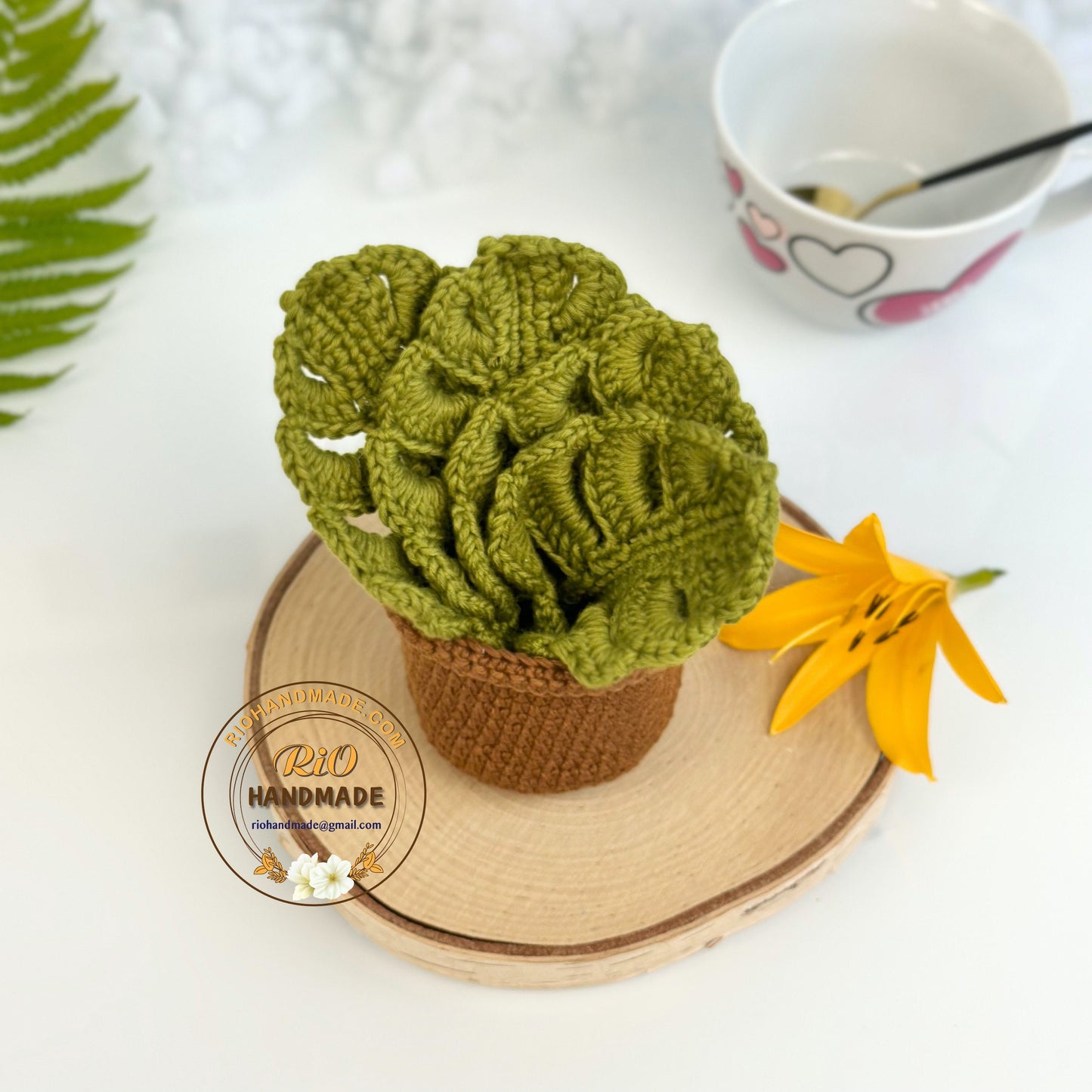 Crochet Monstera Leaf Coaster, Monstera Leaf Coaster Set, Housewarming Gift, Home Decor, Gift For Mom, Gift For Teacher,TikTok Viral
