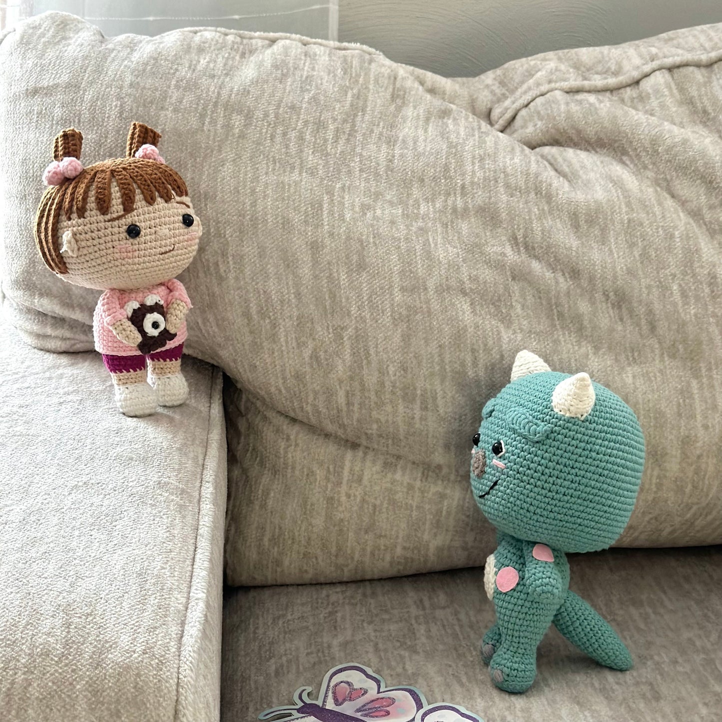Handmade Crochet Plushie, Amigurumi Doll, Crochet Plushie Toy, Cute Gift