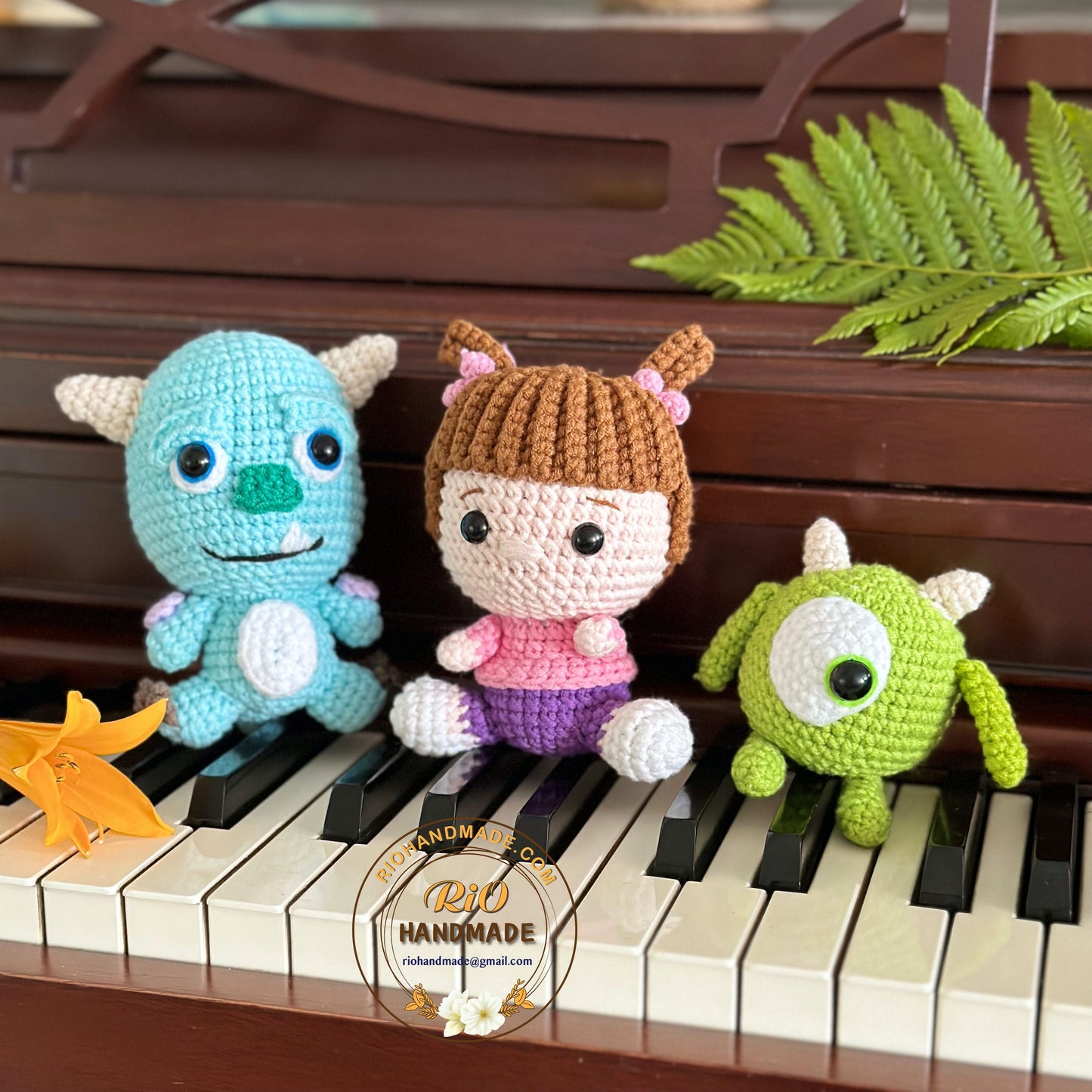 Handmade crochet doll, amigurumi doll, plushie toy, cute gift