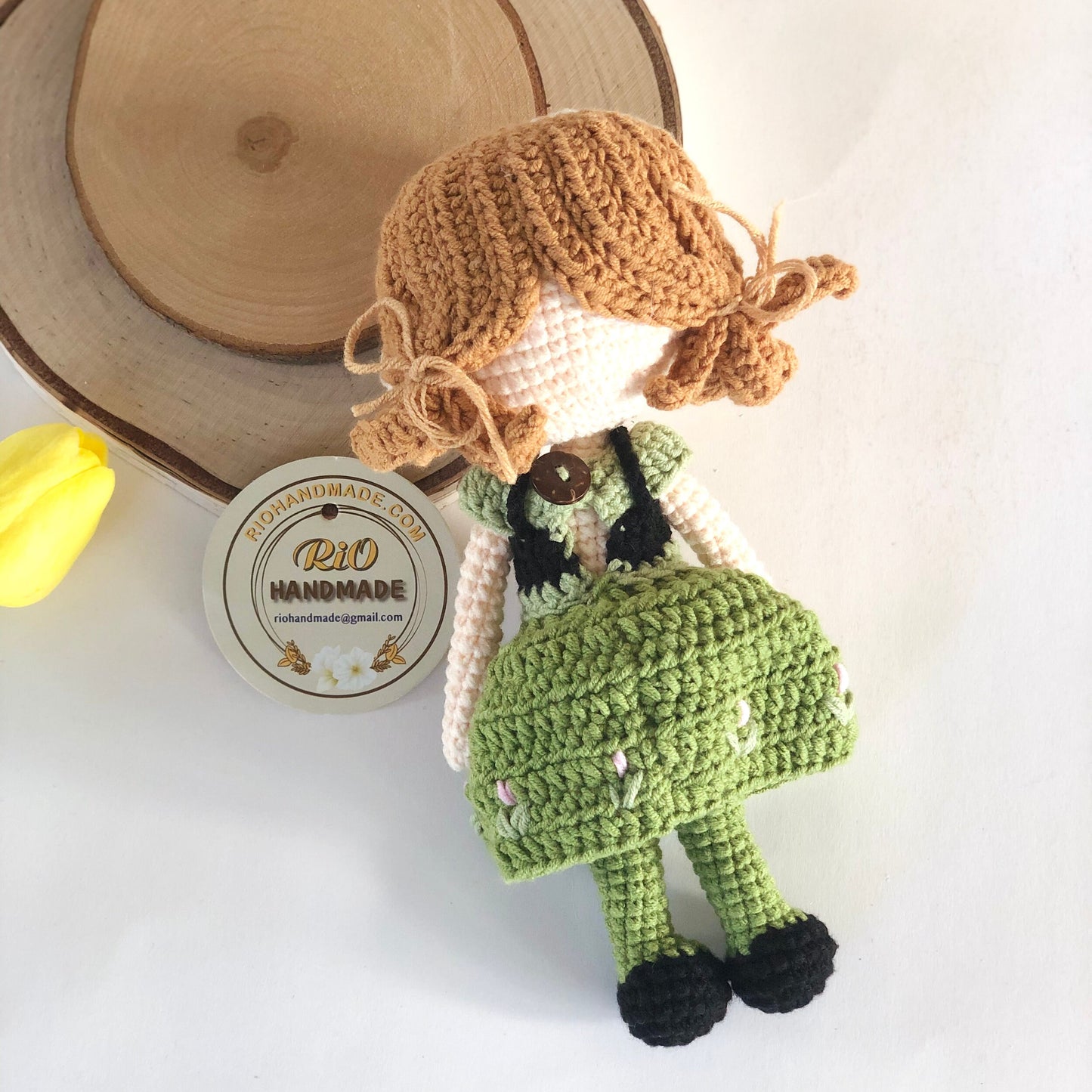 Handmade Princess Inspired Doll Crochet, Cute Princess, Amigurumi Princess Doll, Soft Toy For Baby, Kid, Adult Hobby