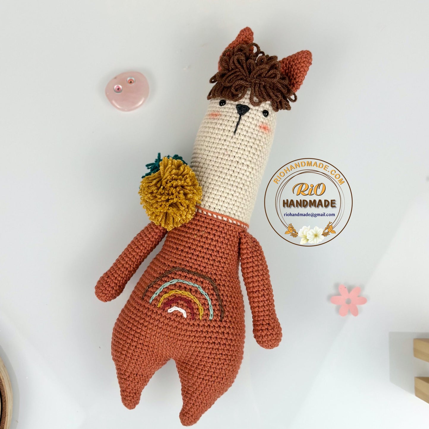 Ready To Ship, Handmade Alpaca crochet, amigurumi Alpaca plushie, cute stuffed, soft toy for baby, toddler, kid, adult hobby, high quality