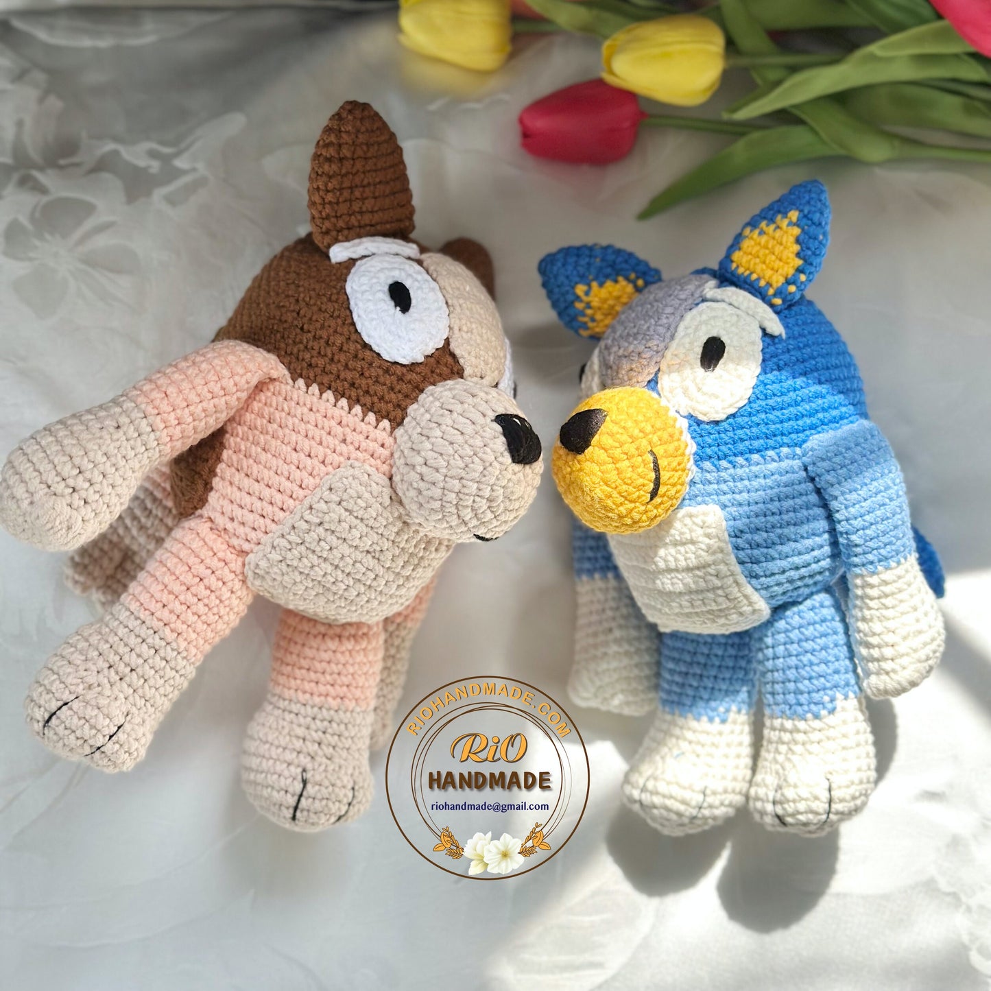 Ready To Ship, Handmade Animal Crochet, Amigurumi Dog, Cute Puppy, Toy for baby, toddler, kid, adult hobby