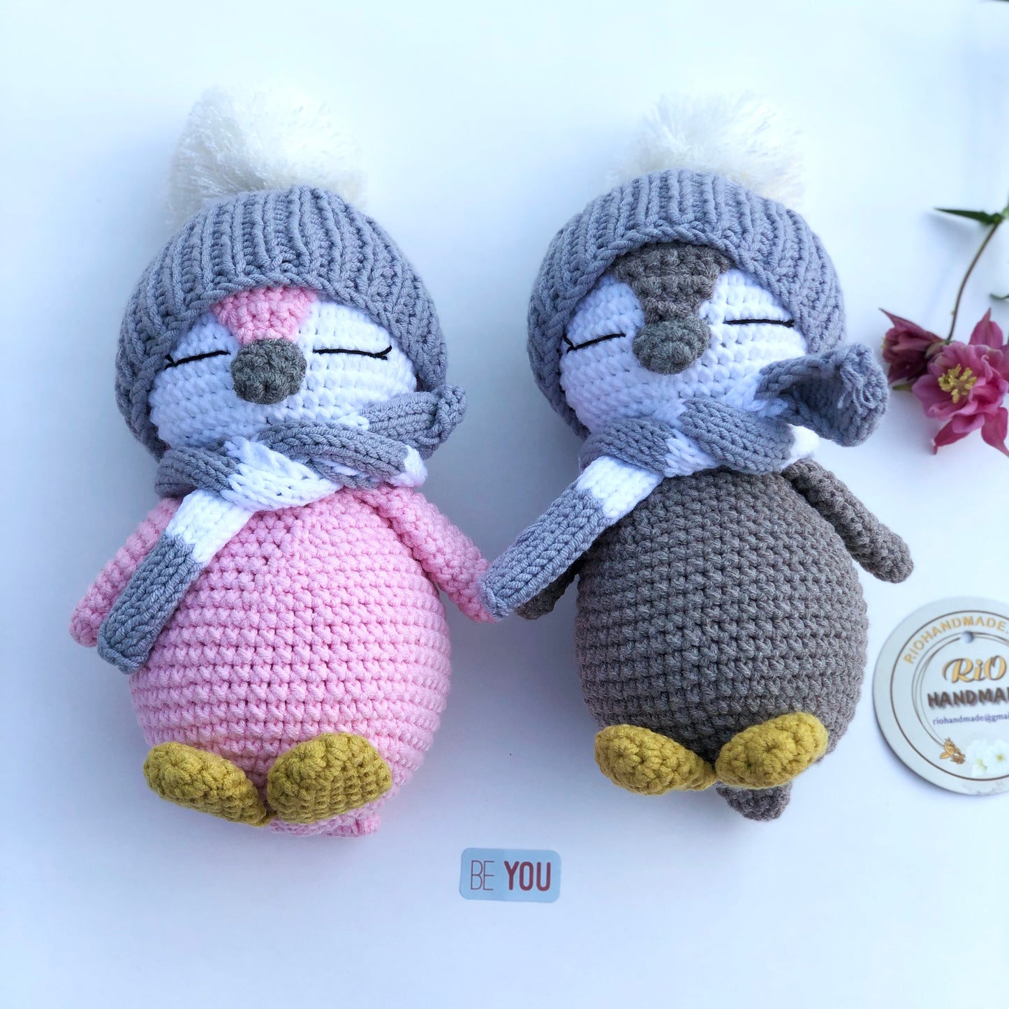 Handmade penguin, crochet penguin, amigurumi, cute, soft toy for baby, toddler, kid, adult hobby