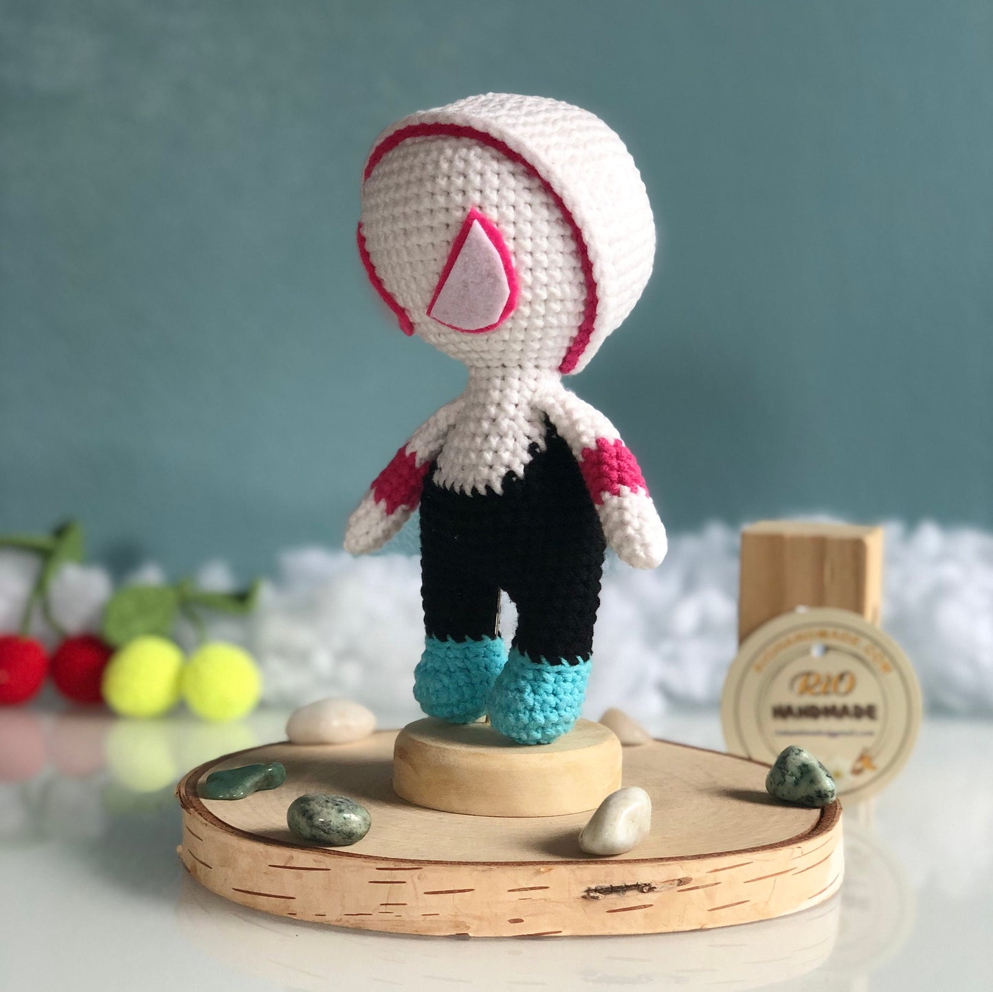Handmade crocheted doll, Crochet mini doll, Handmade plush doll, Mini custom doll, Cute gift