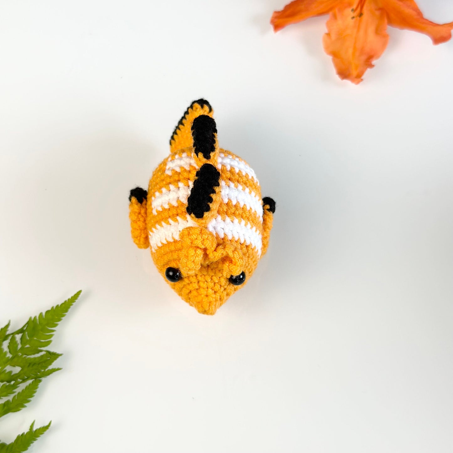 Handmade Fish, Crochet Fish, Amigurumi Fish Keychain, Plushie toy, Cute Gift, Ornament, Car Rear View Hanging