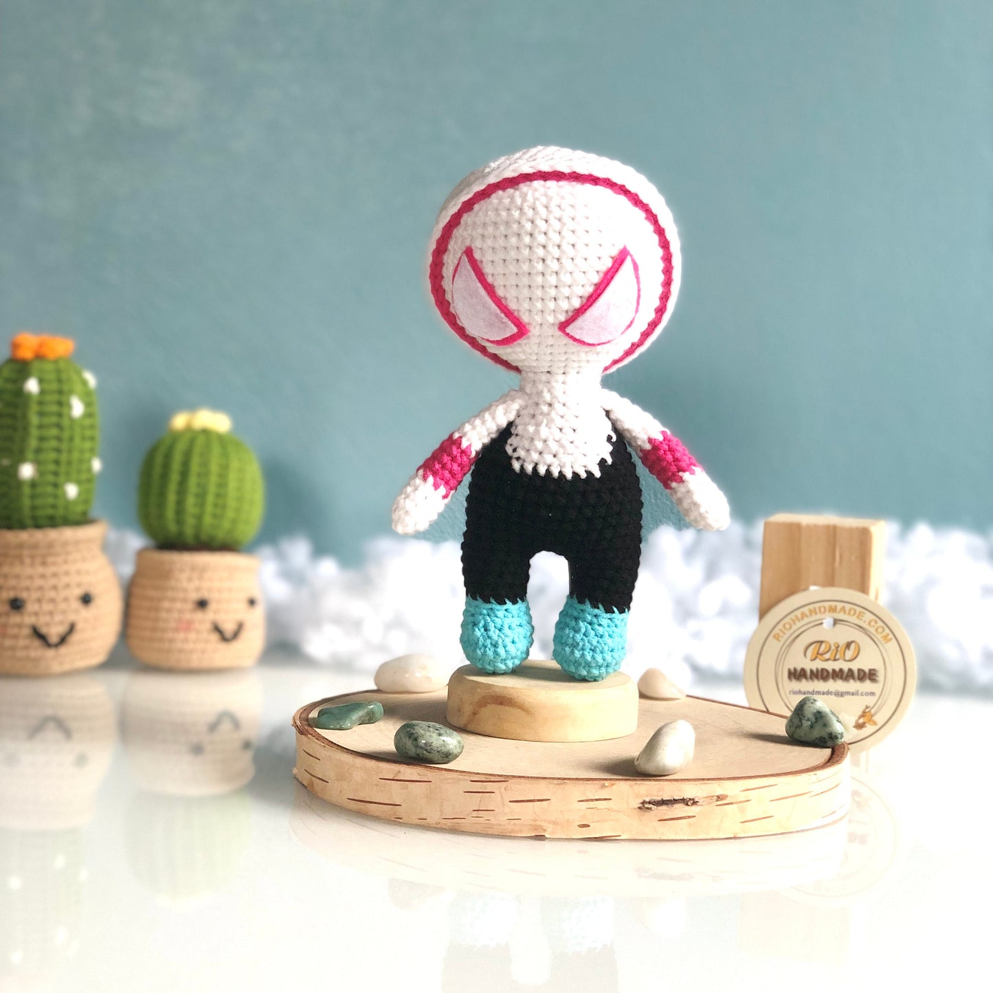 Handmade crocheted doll, Crochet mini doll, Handmade plush doll, Mini custom doll, Cute gift