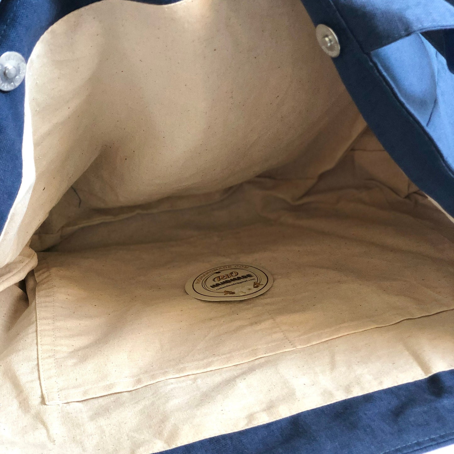 Handmade Embroidery Floral Linen Tote Bag Flowers
