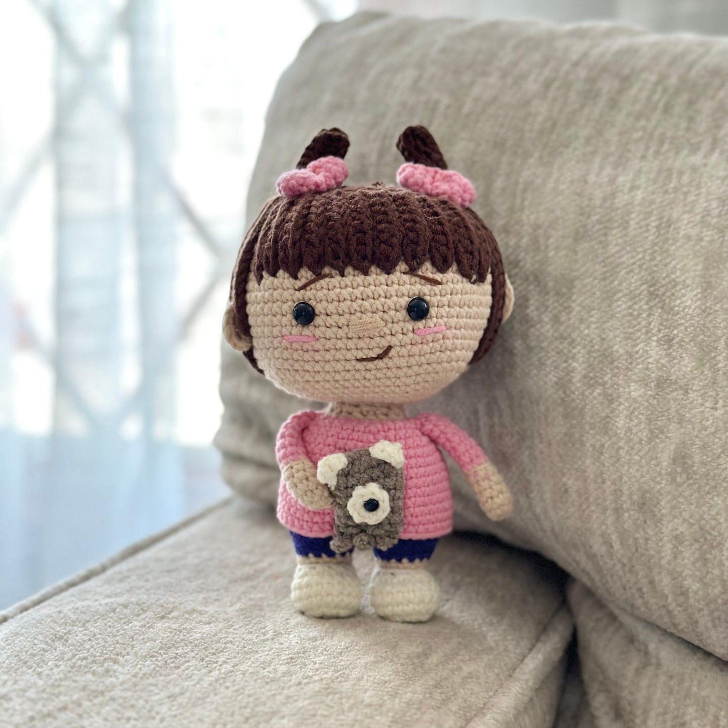 Handmade Crochet Plushie, Amigurumi Doll, Crochet Plushie Toy, Cute Gift