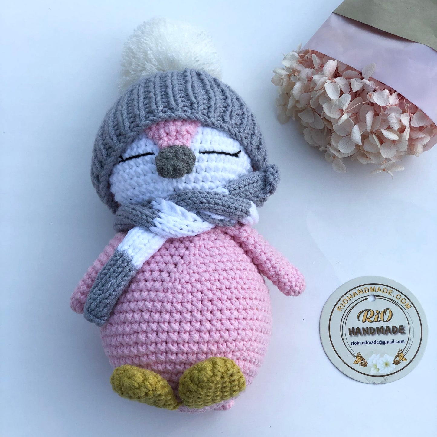 Handmade penguin, crochet penguin, amigurumi, cute, soft toy for baby, toddler, kid, adult hobby