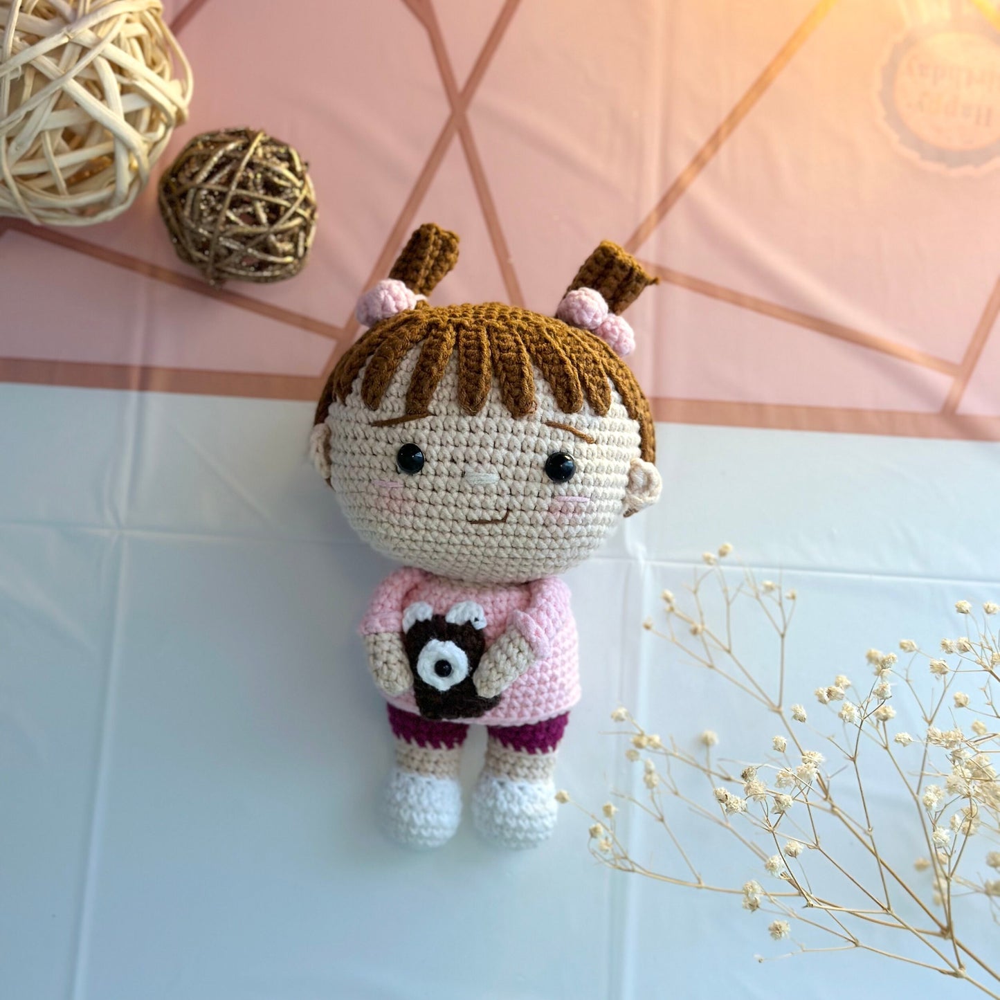 Handmade Crochet Plushie, Amigurumi Doll, Crochet Plushie Toy, Cute Gift
