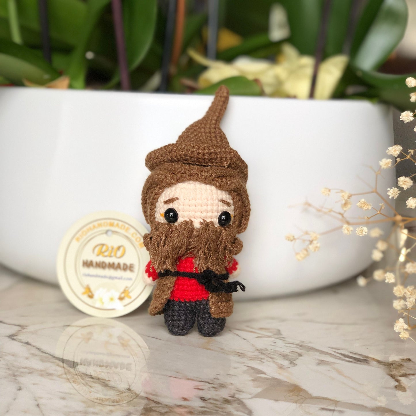Handmade crocheted doll, Crochet mini doll, Handmade plush doll, Mini custom doll, Cute gift
