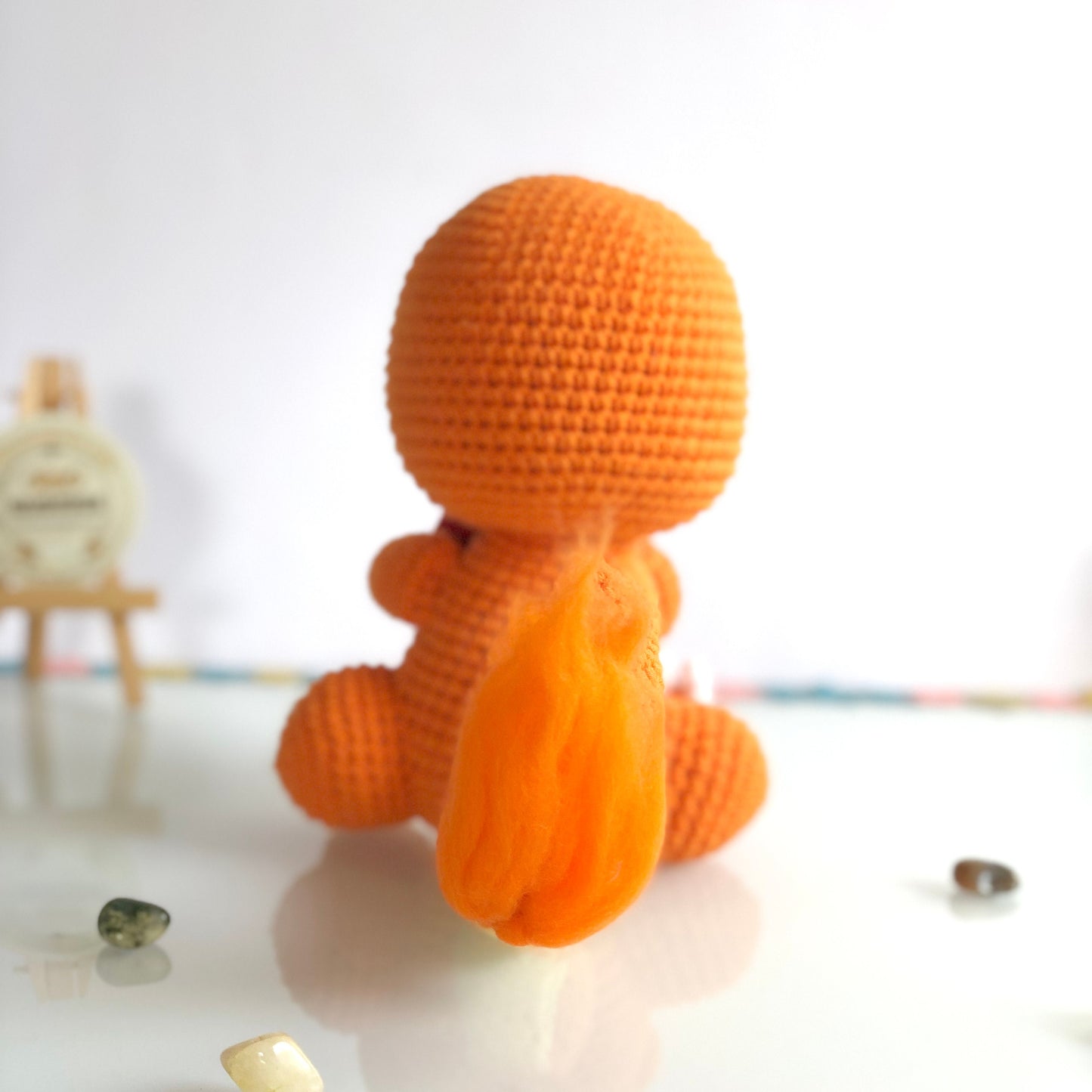 Handmade yarn cotton Animal with ball inspired crochet, amigurumi, cute toy for kid, adult hobby,