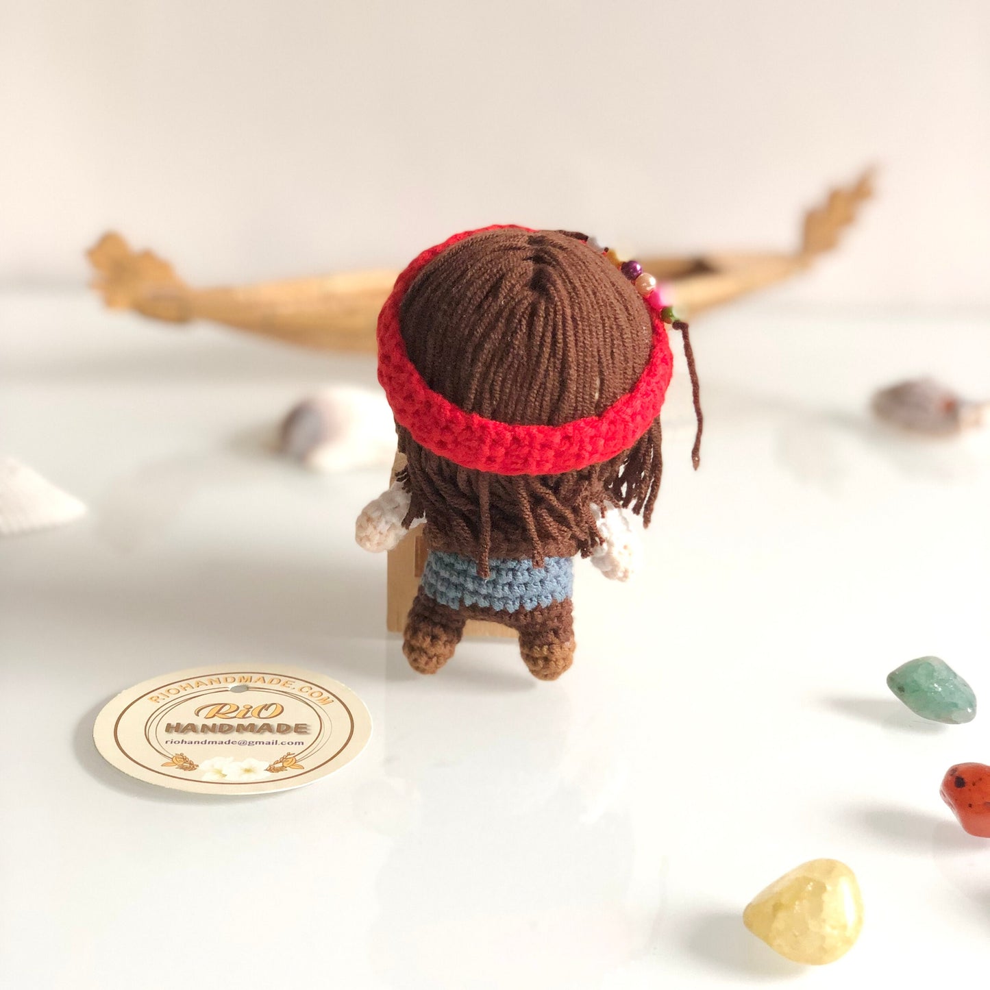 Handmade Mini Doll, Crochet Doll, Custom Doll, Cute Gift, Handmade Plush Doll