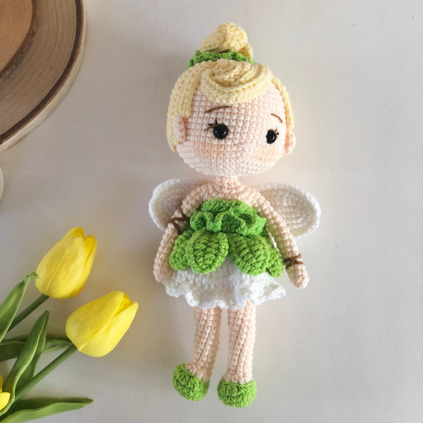 Handmade Princess Inspired Doll Crochet, Cute Princess, Amigurumi Princess Doll, Soft Toy For Baby, Kid, Adult Hobby