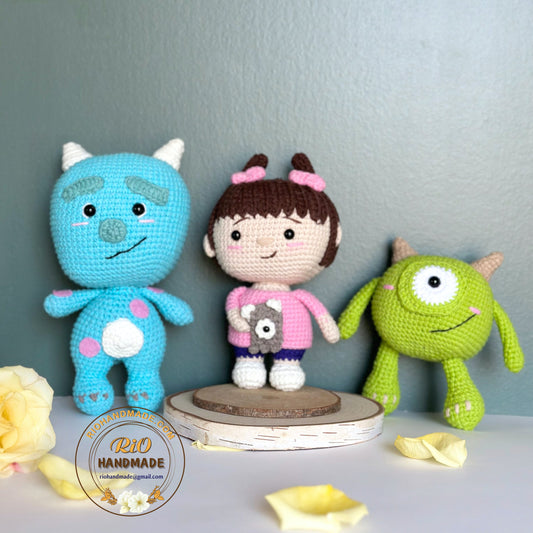 Handmade Crochet Plushie, Amigurumi Doll, Crochet Plushie Toy, Cute Gift