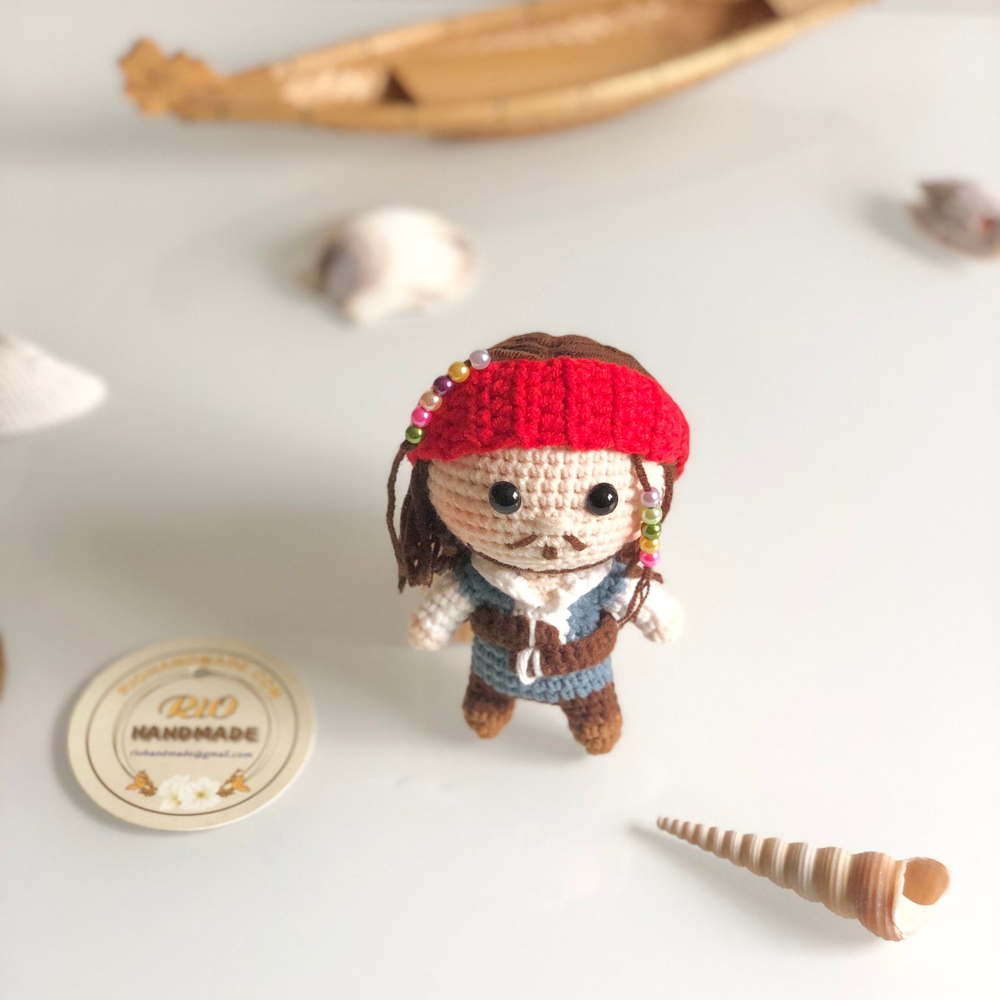Handmade Mini Doll, Crochet Doll, Custom Doll, Cute Gift, Handmade Plush Doll
