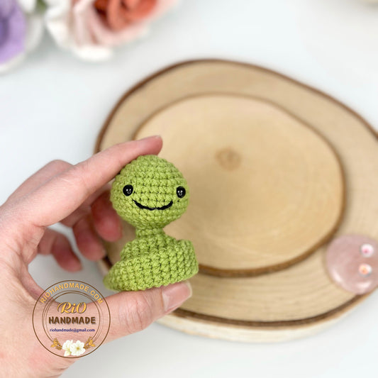 Rio Handmade yarn cotton snake crochet keychain, amigurumi snake, cute snake car rear view hanging, home decor, adult hobby