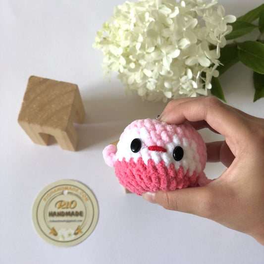 Handmade stress penguin crochet keychain, amigurumi penguin, stress friend, car rear view hanging, soft penguin, plushie toy, cute gift,
