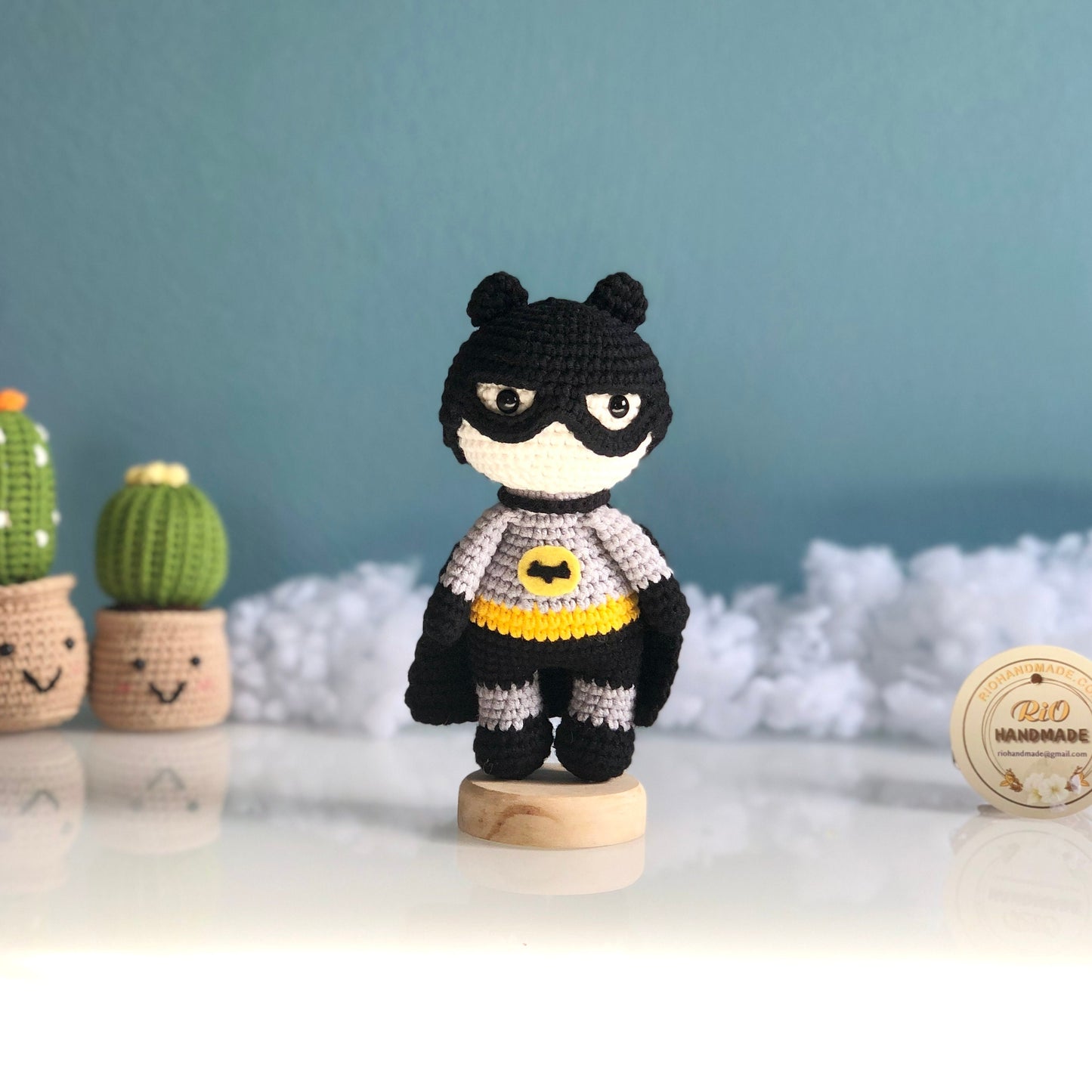 Handmade crocheted doll, Crochet mini doll, Handmade plush doll, Mini custom doll, Cute gift