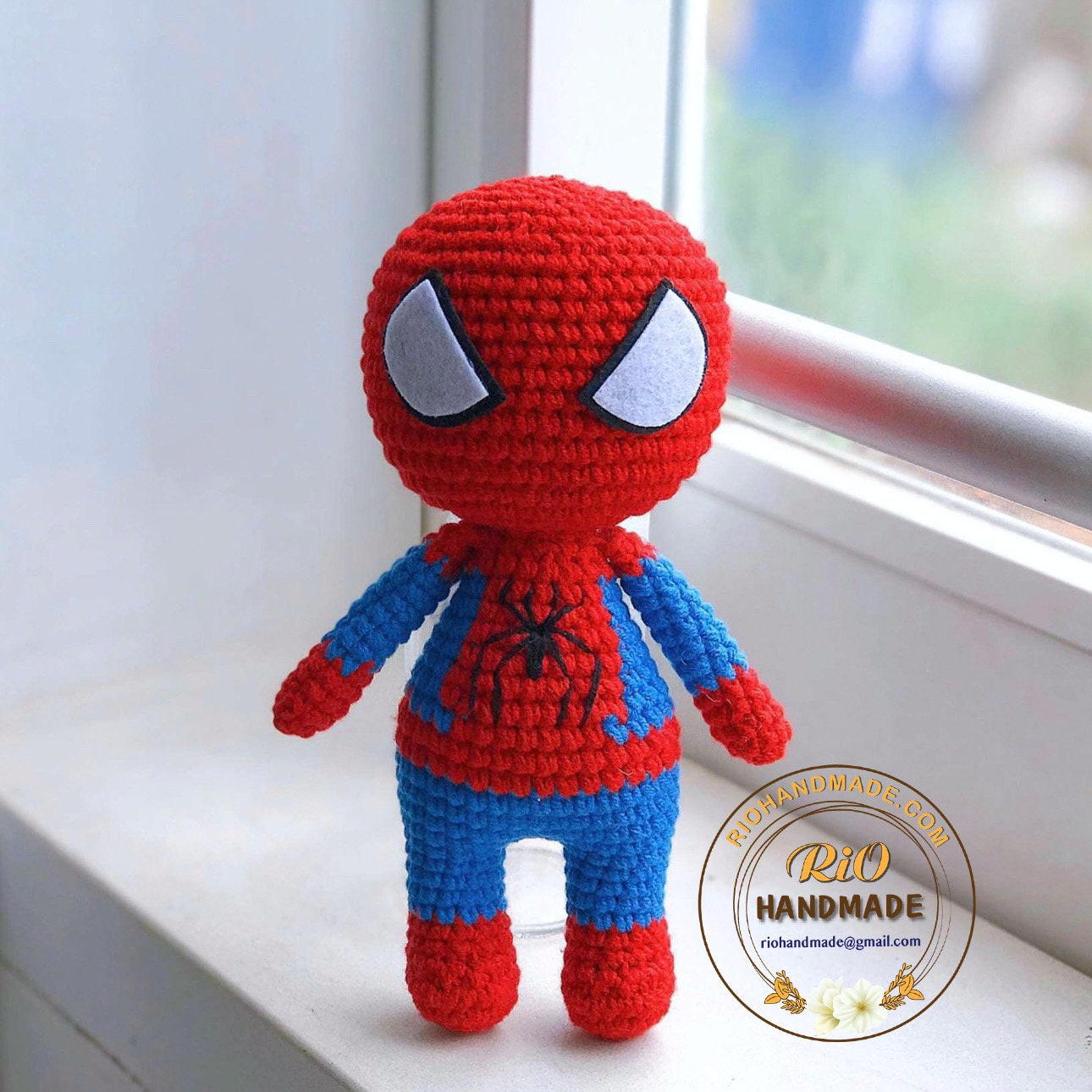 Handmade crocheted doll, Crochet mini doll, Handmade plush doll, Mini custom doll, Cute gift