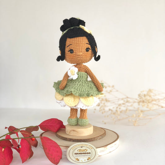 Handmade Princess Inspired Doll Crochet, Cute Princess, Amigurumi Princess Doll, Soft Toy For Baby, Kid, Adult Hobby