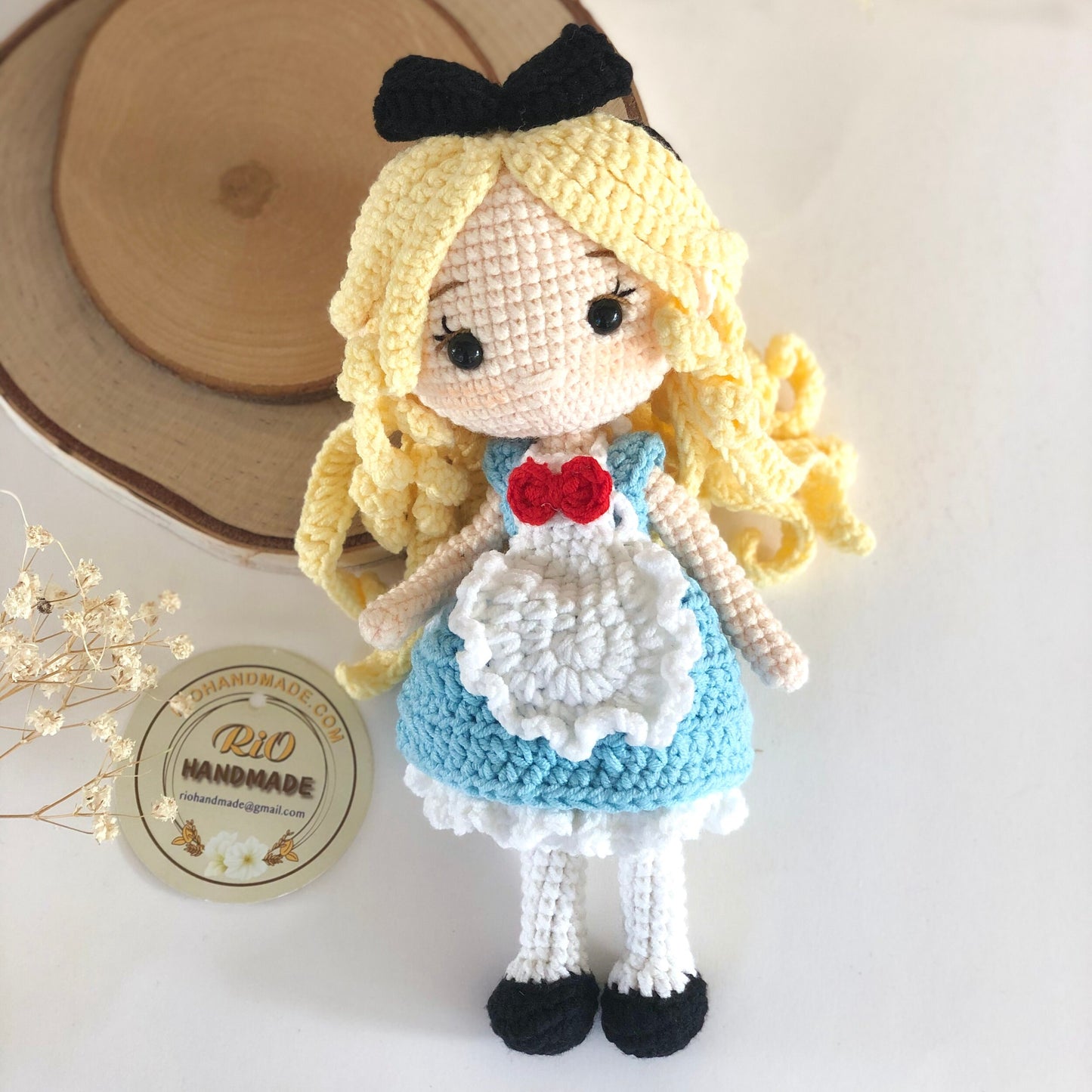 Handmade Princess Inspired Doll Crochet, Cute Princess, Amigurumi Princess Doll, Soft Toy For Baby, Kid, Adult Hobby