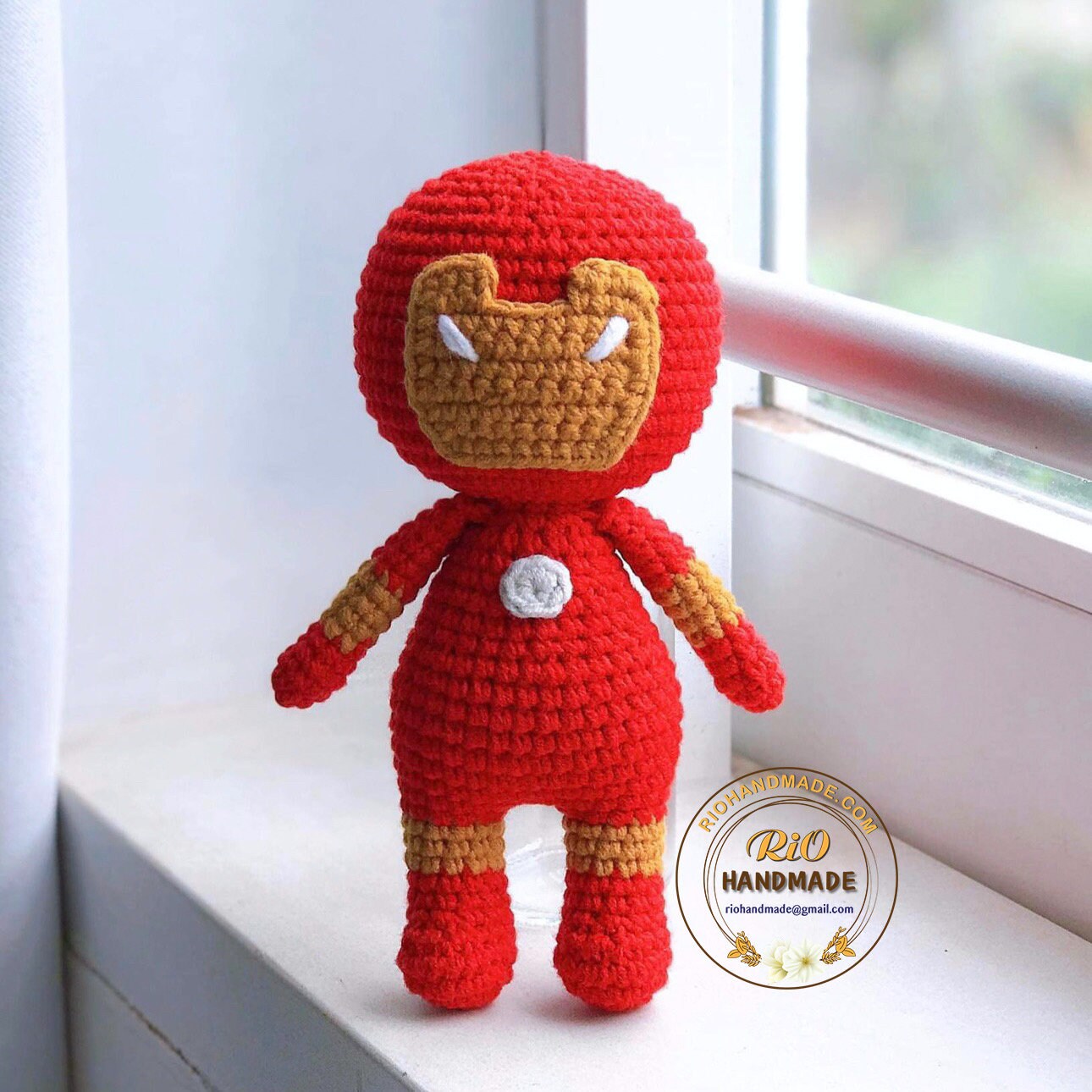 Handmade crocheted doll, Crochet mini doll, Handmade plush doll, Mini custom doll, Cute gift