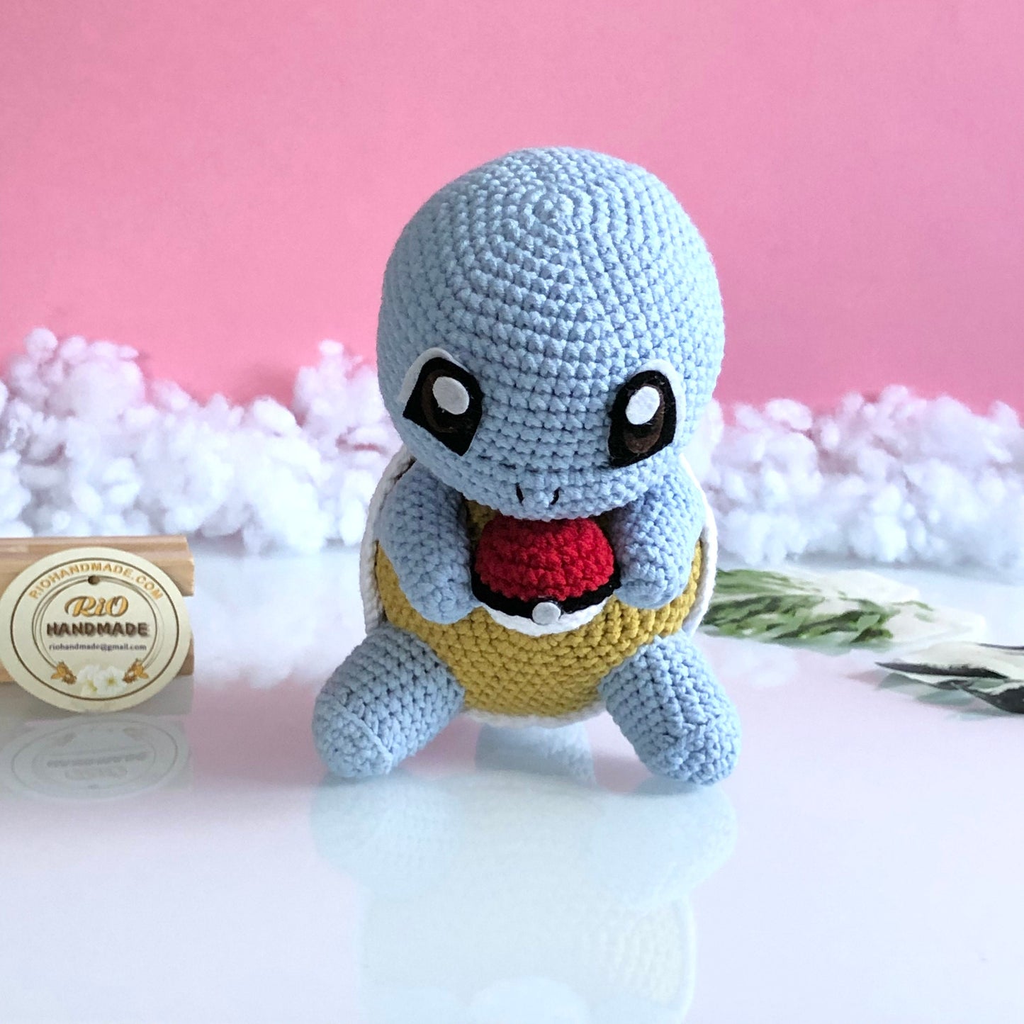 Handmade Turtle with ball inspired, Crochet Turtle,  Amigurumi Toy, cute, toddler, kid, adult hobby