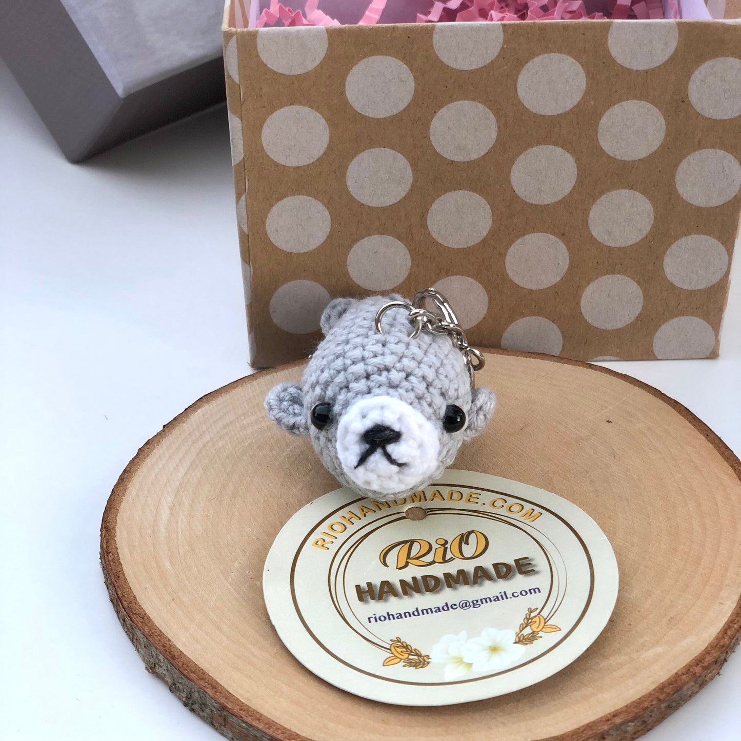 Handmade tiny Seal, crochet Kawaii Seal, amigurumi, plushie toy, gift, car hanging accessory, ornament, keychain