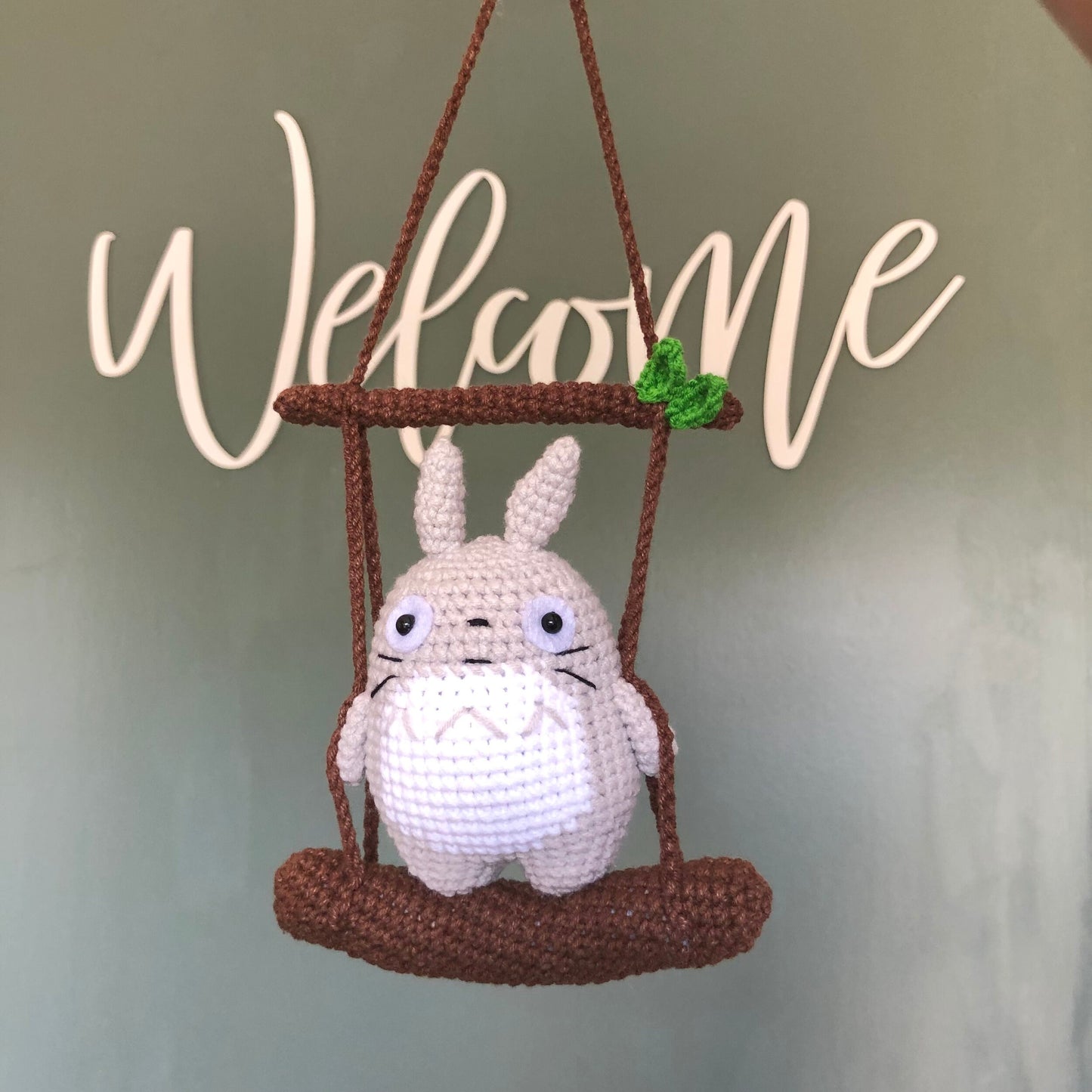 Handmade crochet hanging, car rearview mirror charm crochet amigurumi, plushie toy, gift, car hanging accessory