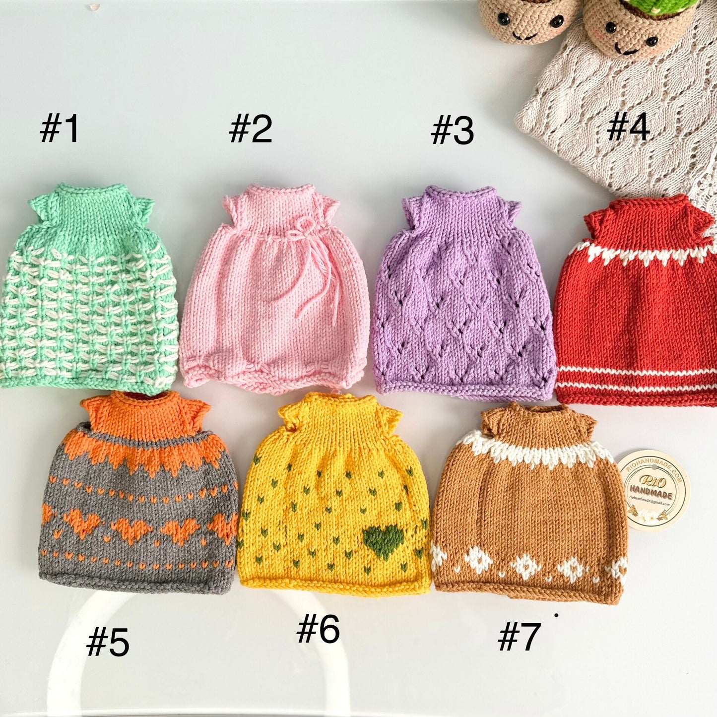 Ready To Ship, Handmade yarn cotton doll crochet, amigurumi doll, cute, soft toy for baby, toddler, kid, adult hobby
