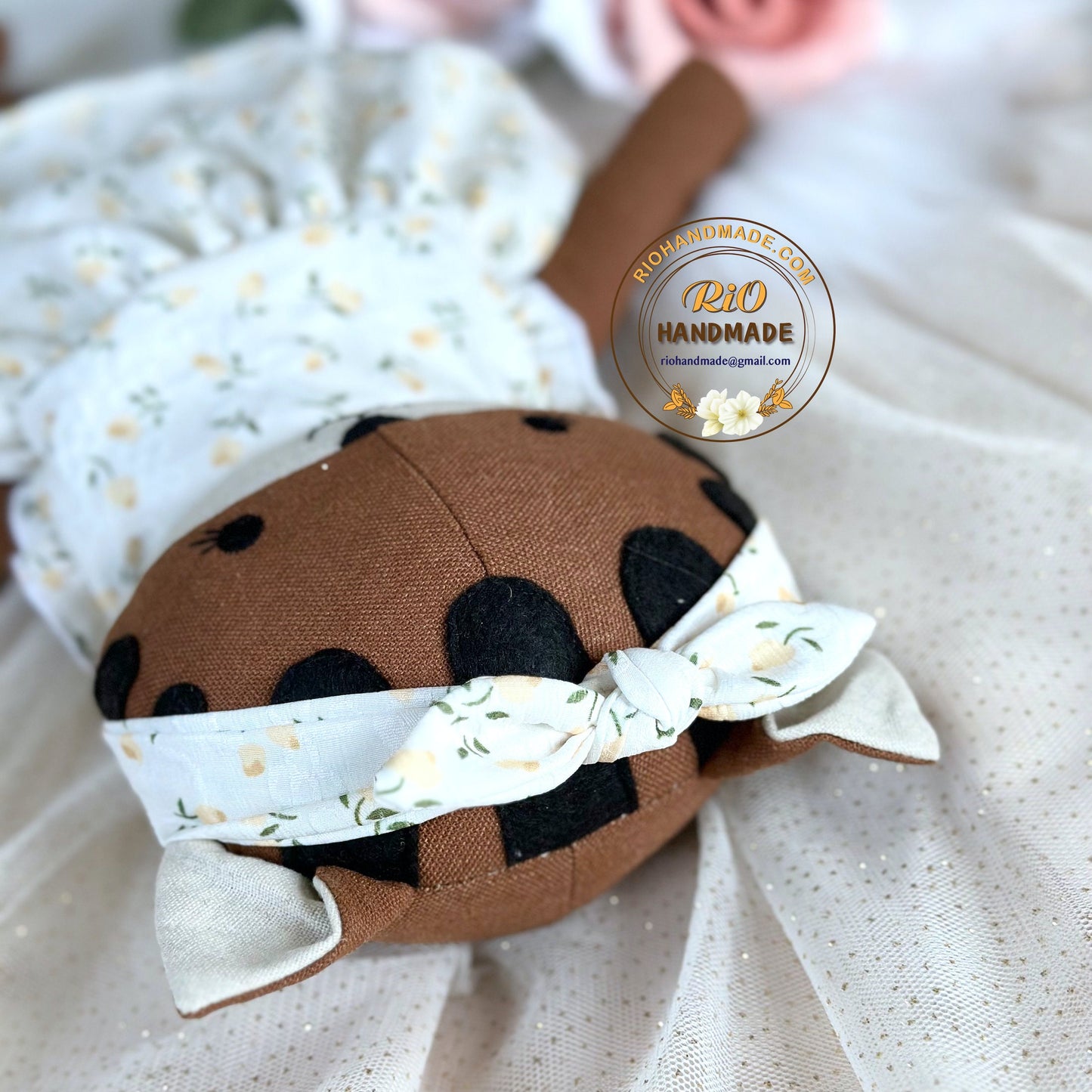 Ready To Ship, Rio Handmade Linen Tiger Toy, Nursery Decor Stuffed, Linen Baby Toy, Soft Stuffed Tiger Toy For Toddler, Kid, Adult Hobby